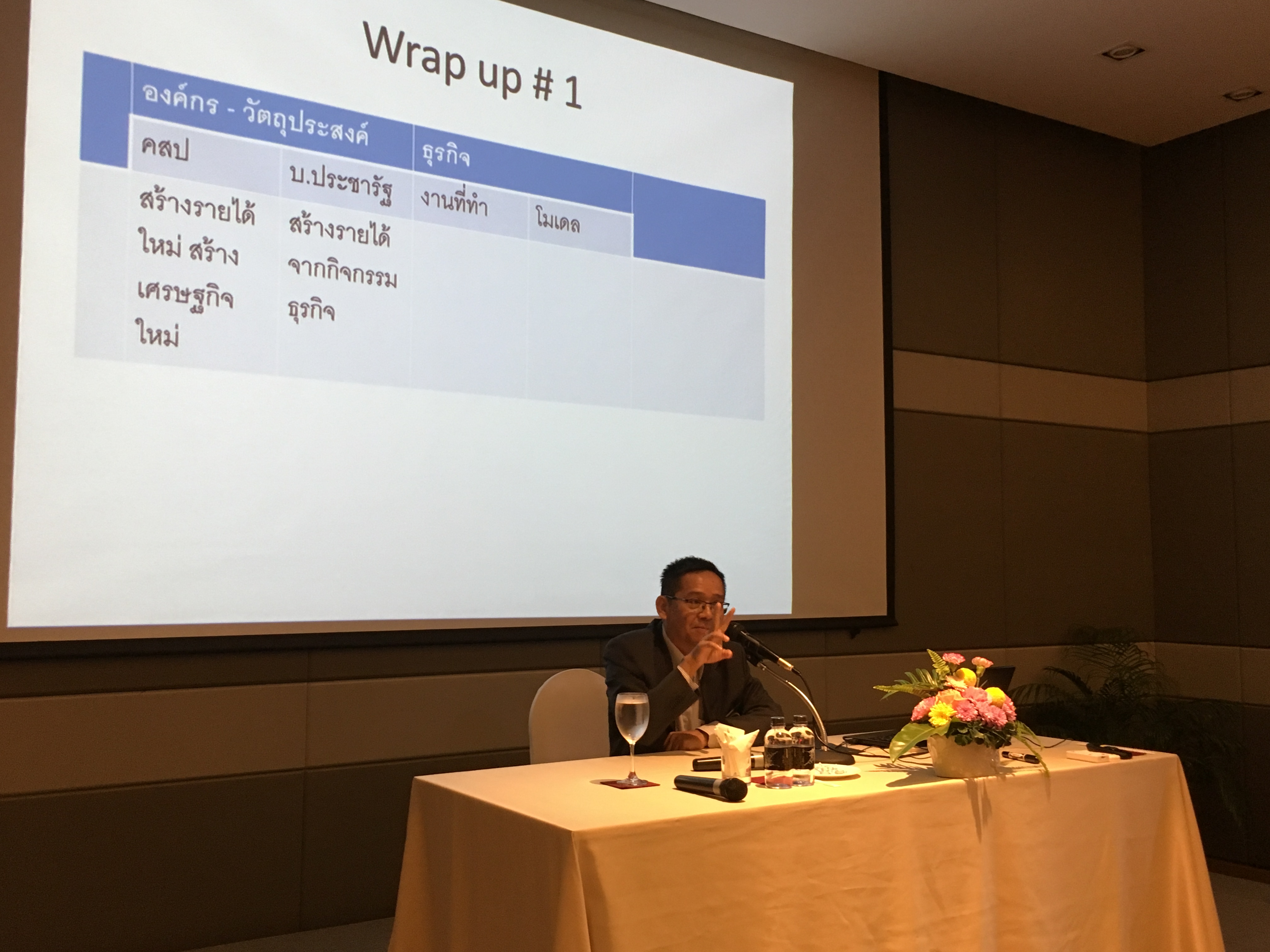เมื่อวันอังคารที่ 28-30 สิงหาคม 2560 นายโชคชัย เเก้วป่อง ผู้อำนวยการสำนักเสริมสร้างความเข้มแข็งชุมชนร่วมประชุมการจัดการความรู้และสรุปบทเรียนการพัฒนาเศรษฐกิจฐานรากและประชารัฐ