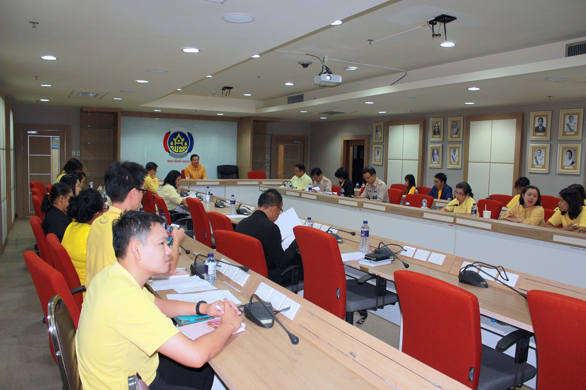 ประชุมเตรียมความพร้อมในการดำเนินงานโครงการพัฒนาหมู่บ้านเศรษฐกิจพอเพียง ประจำปี งบประมาณ พศ. 2562