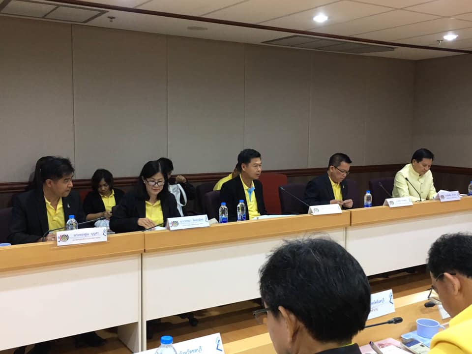การประชุมคณะทำงานพัฒนาชุมชน เพื่อดำเนินงาน การแก้ไขปัญหาเพื่อการอยู่ร่วมกันอย่างสมมดุลระหว่างคนและช้าง