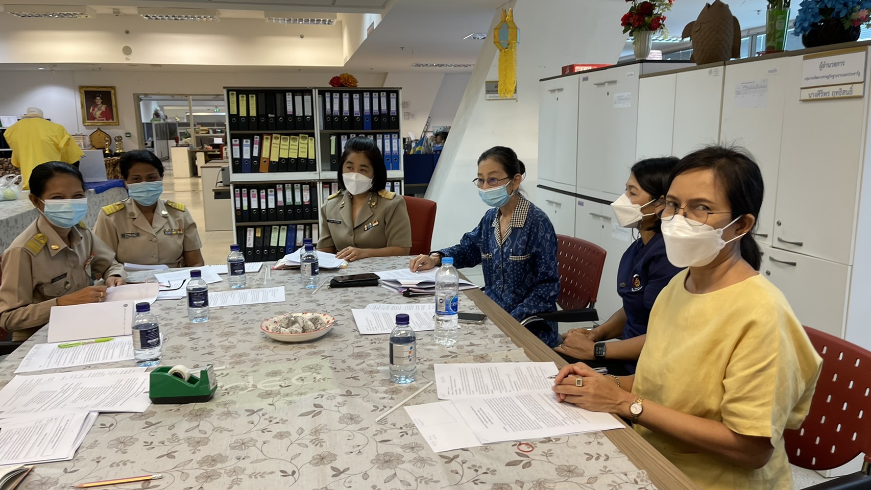 ประชุมพัฒนาชุมชนใสสะอาดทุกมิติ