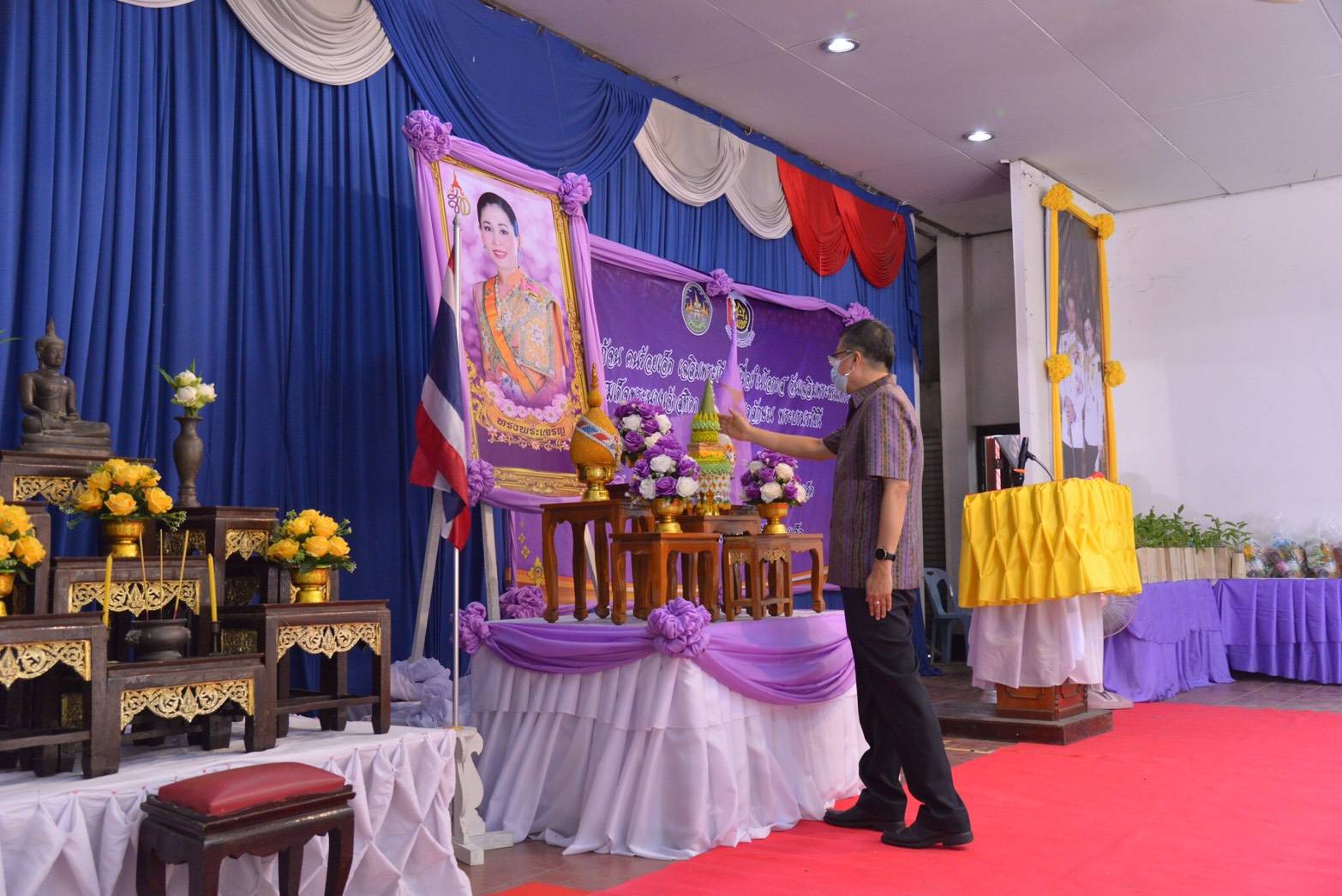 พช.ร้อยเอ็ด จัดกิจกรรมปฏิบัติบูชา เฉลิมพระเกียรติ เนื่องในโอกาสวันเฉลิมพระชนมพรรษาสมเด็จพระนางเจ้าสุทิดา พัชรสุธาพิมลลักษณ พระบรมราชินี”