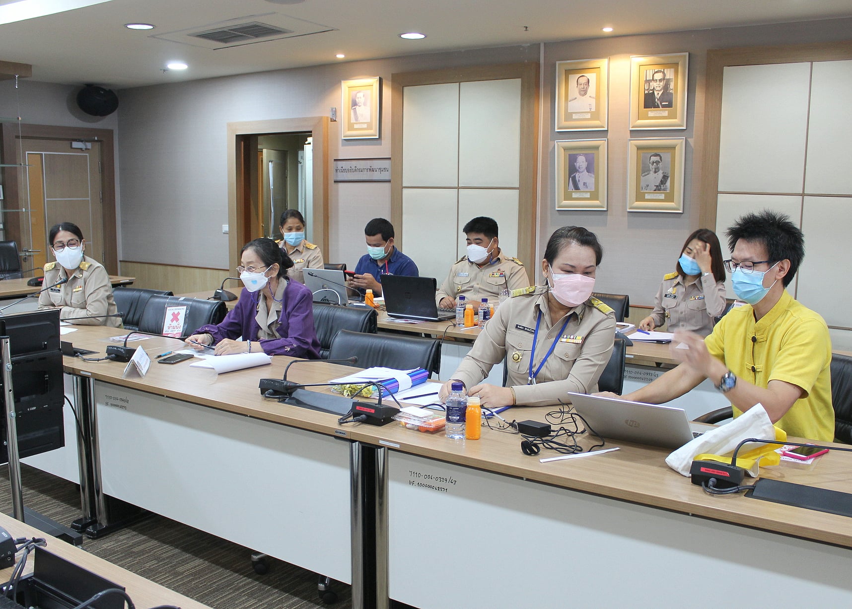 นายนิวัติ น้อยผาง รองอธิบดีกรมการพัฒนาชุมชน เป็นประธานการประชุมคณะกรรมการอำนวยการขับเคลื่อนศูนย์ผู้นำจิตอาสาพัฒนาชุมชน