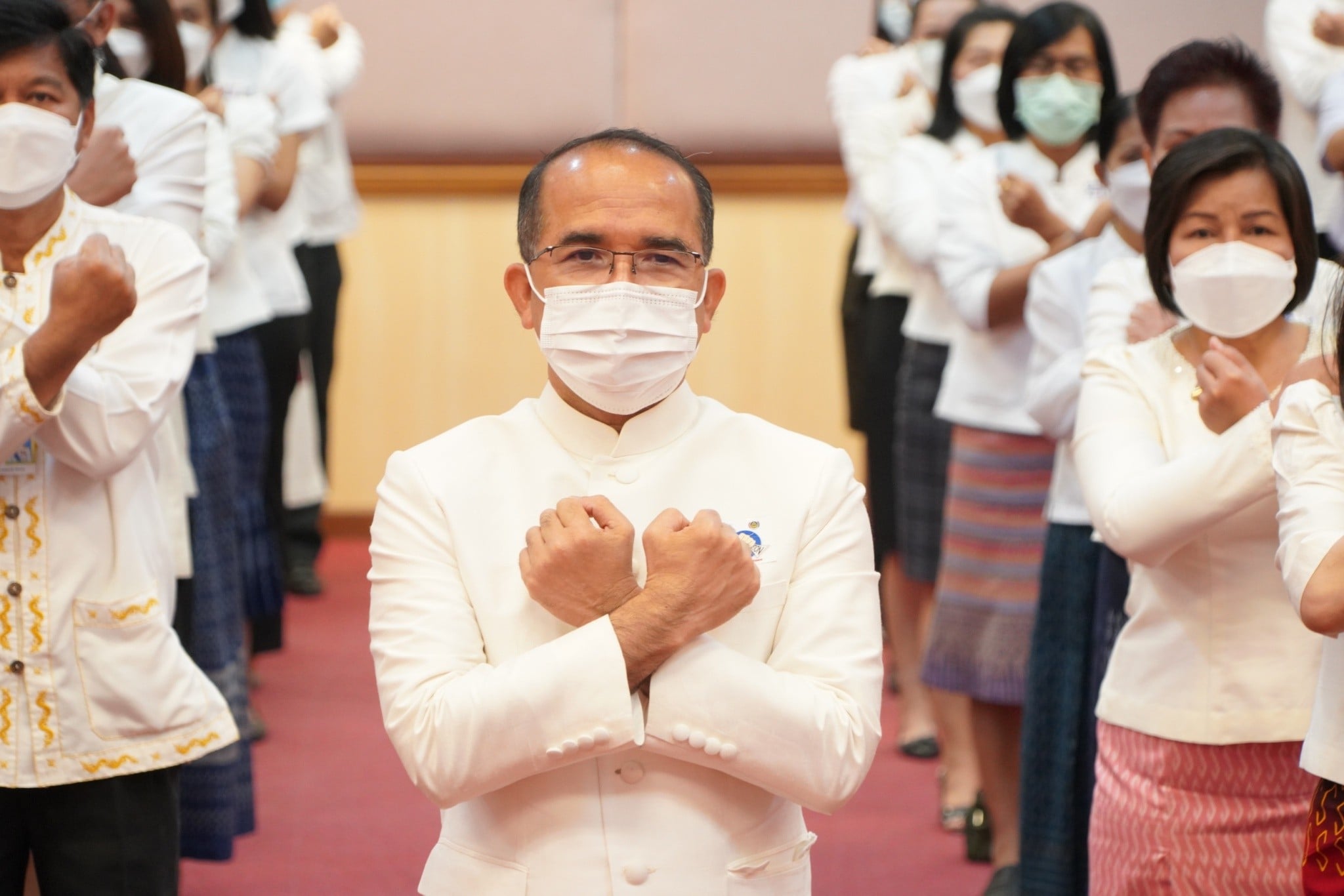 กรมการพัฒนาชุมชน ร่วมประกาศเจตนารมณ์ในการต่อต้านการทุจริต เนื่องในวันต่อต้านคอร์รัปชันสากล (International Anti-Corruption Day) 