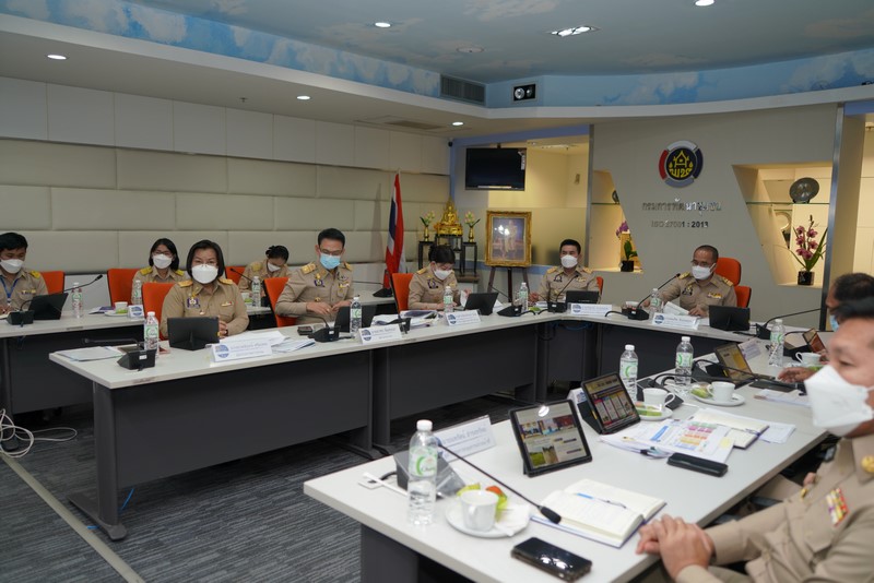 อธิบดี พช. ประชุมกรมการพัฒนาชุมชน ประจำเดือนเมษายน 2565 ขับเคลื่อนภารกิจสำคัญกรมการพัฒนาชุมชน