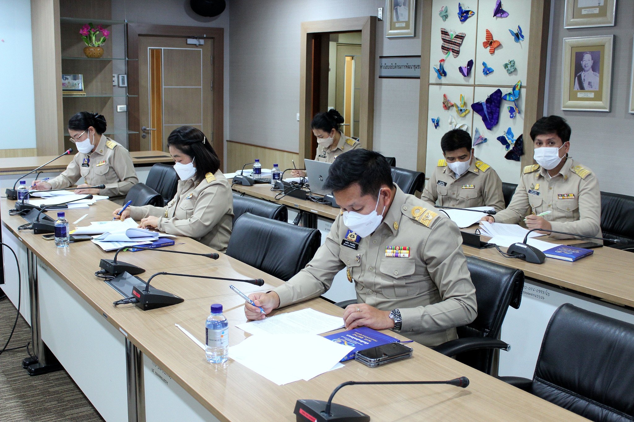 การประชุมคณะกรรมการบริหารกองทุนพัฒนาเด็กชนบทส่วนกลาง ครั้งที่ 3/2565 และผ่านระบบประชุมทางไกล Zoom Cloud Meeting