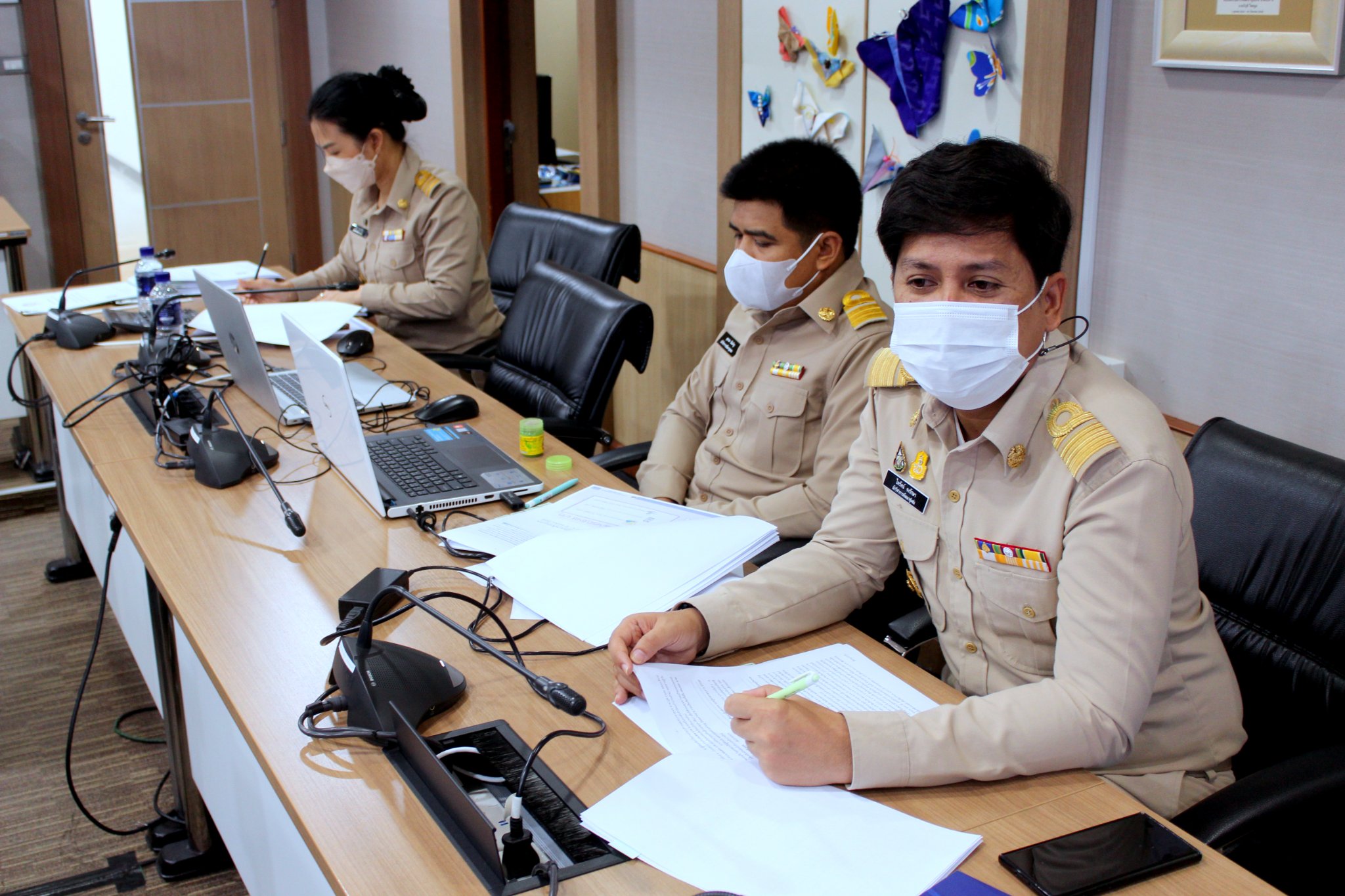 การประชุมคณะกรรมการบริหารกองทุนพัฒนาเด็กชนบทส่วนกลาง ครั้งที่ 3/2565 และผ่านระบบประชุมทางไกล Zoom Cloud Meeting