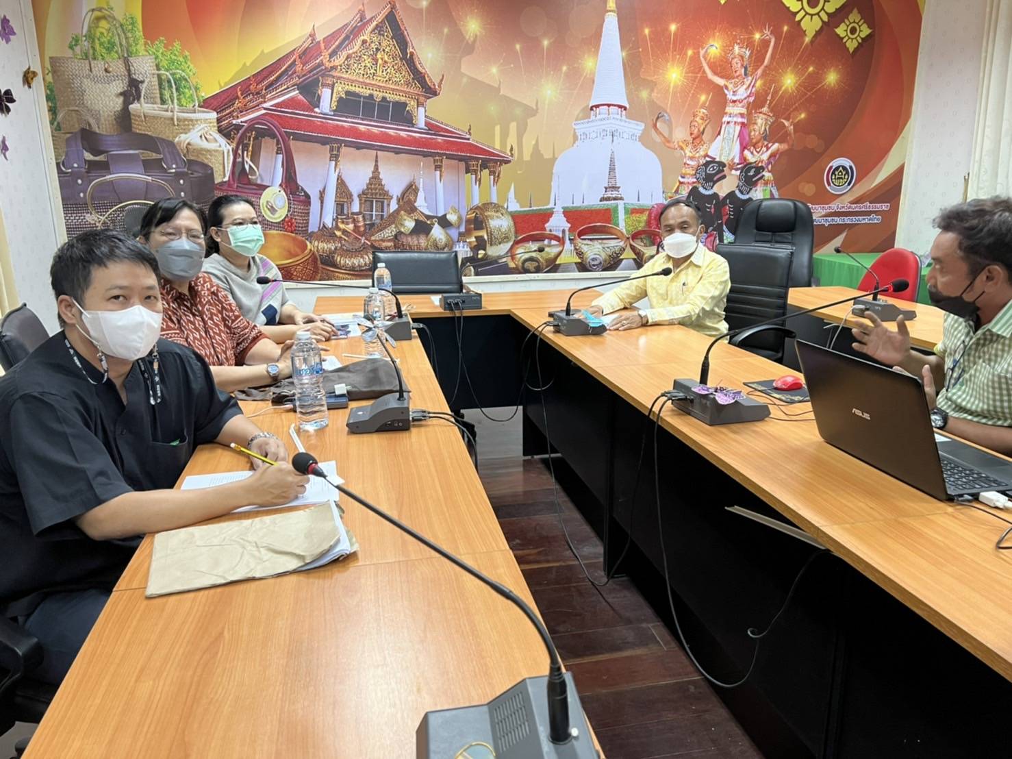 การติดตามการดำเนินงานโครงการ​พัฒนาพื้นที่ต้นแบบการพัฒนาคุณภาพชีวิตตามหลักทฤษฎีใหม่ ประยุกต์สู่ “โคก หนอง นา โมเดล” จังหวัดนครศรีธรรมราช