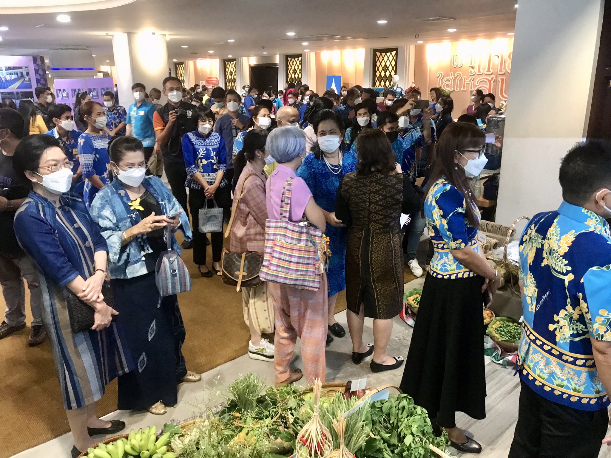สำนักเสริมสร้างความเข้มแข็งชุมชน ร่วมสนับสนุนการจัดนิทรรศการในการประชุมสมาคมแม่บ้านมหาดไทยสัญจร ครั้งที่ 1
