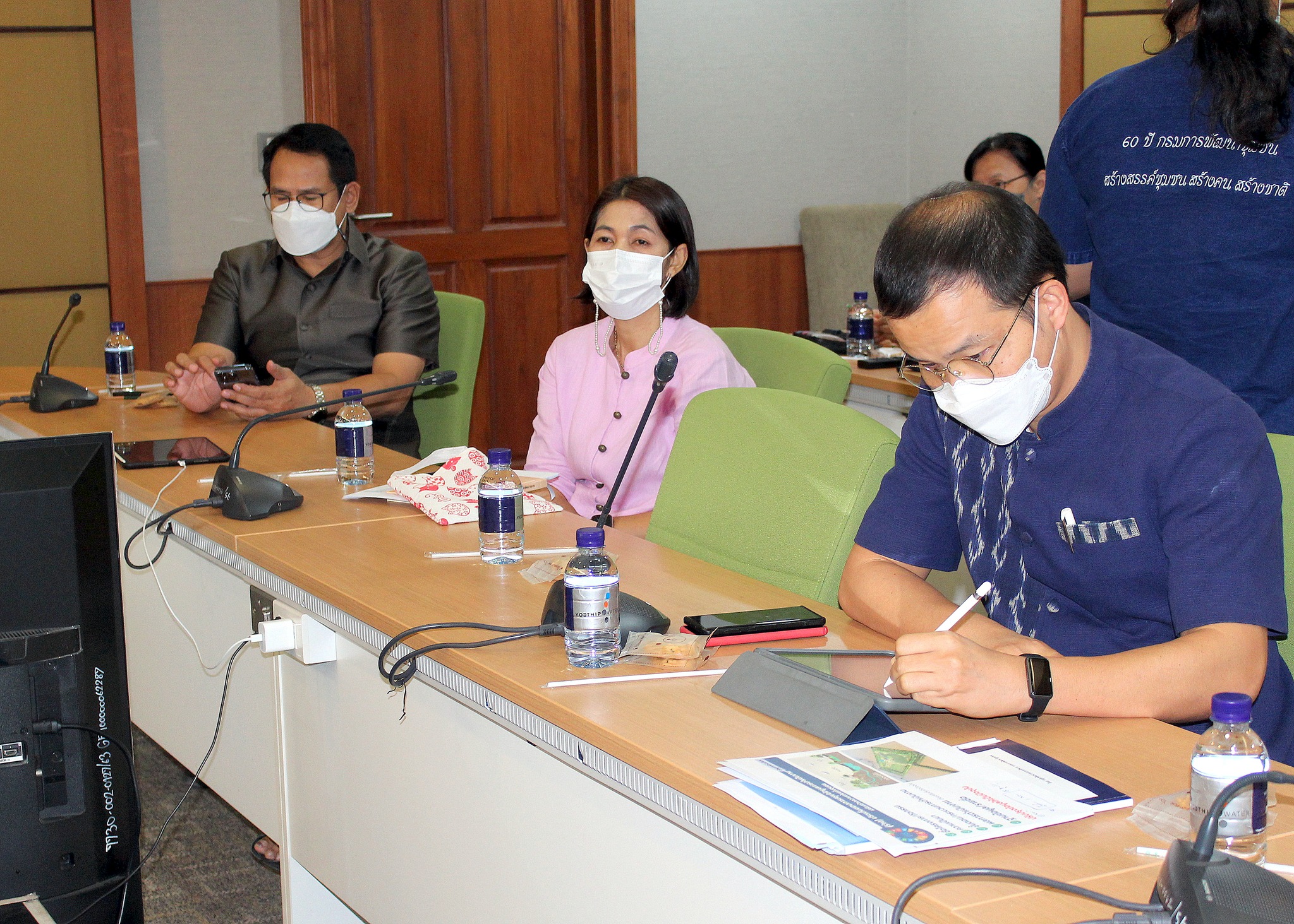 ผู้อำนวยการสำนักเสริมสร้างความเข้มแข็งชุมชน เป็นประธานการประชุมสำนักฯ ครั้งที่ 1/2566