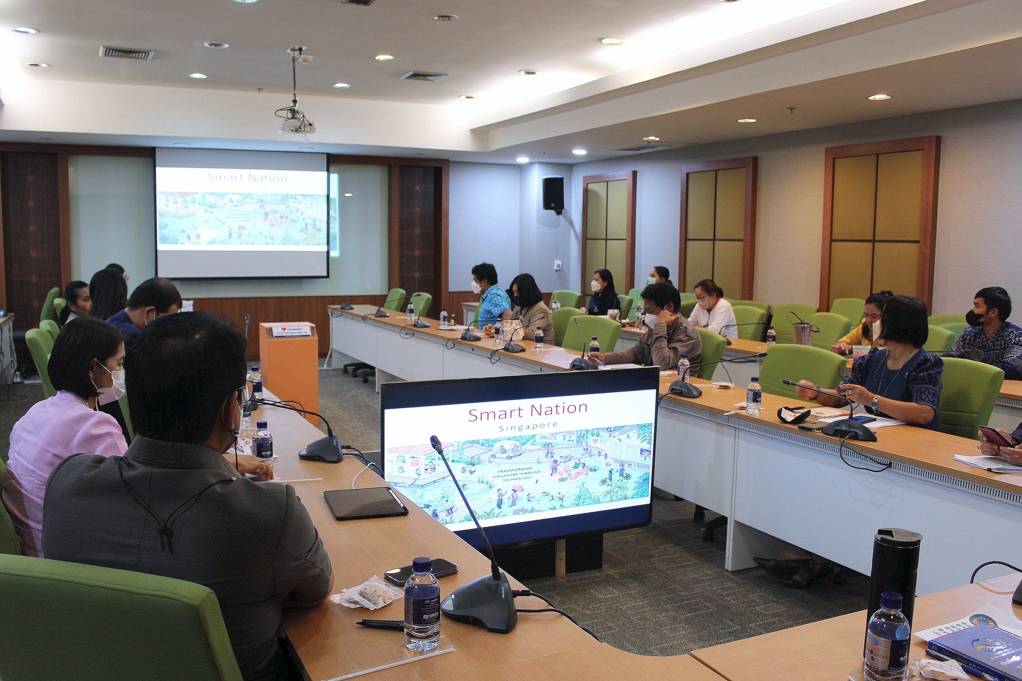 ผู้อำนวยการสำนักเสริมสร้างความเข้มแข็งชุมชน เป็นประธานการประชุมสำนักฯ ครั้งที่ 1/2566