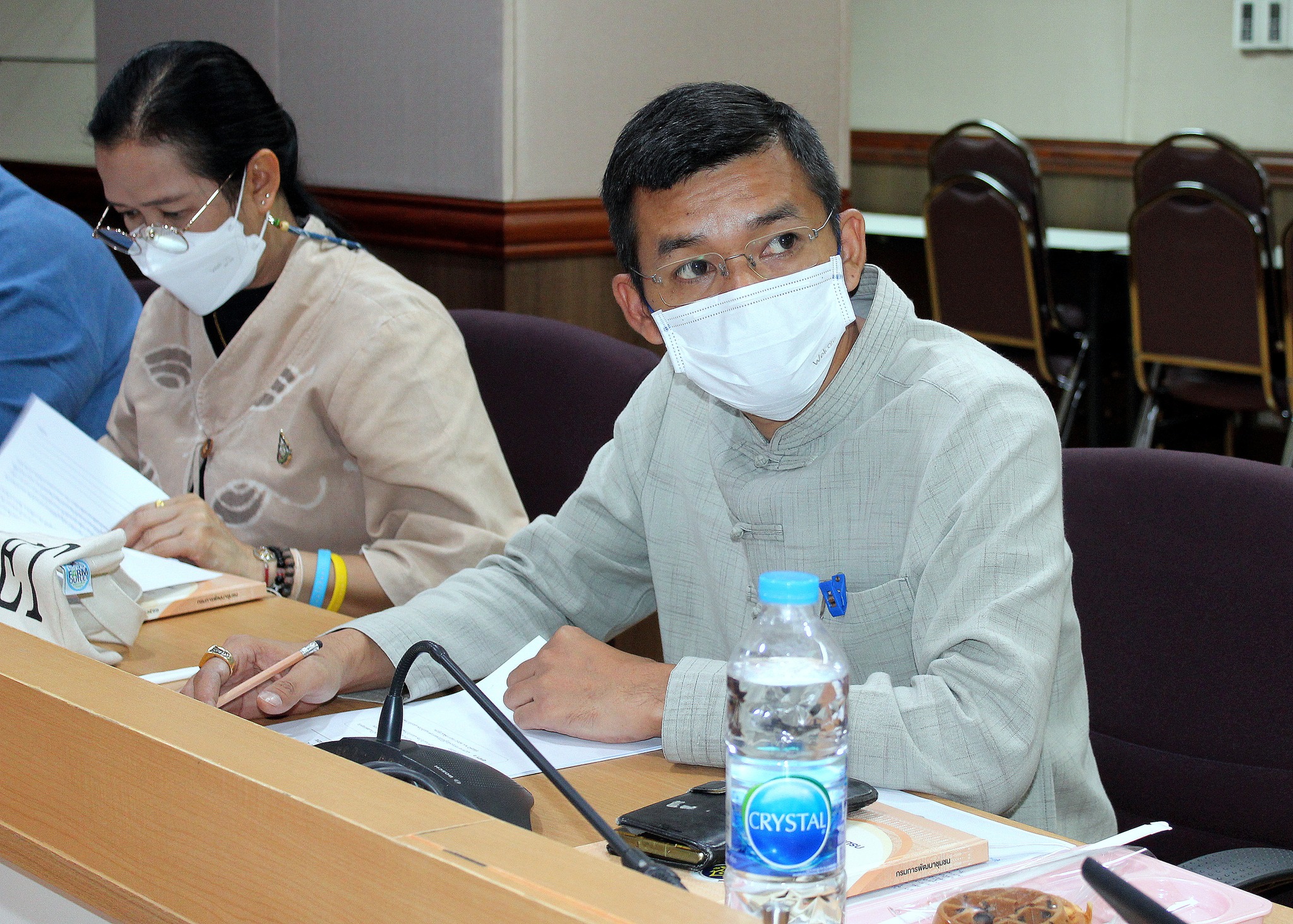 อธิบดีกรมการพัฒนาชุมชน มอบหมายให้นายวิฑูรย์ นวลนุกูล รองอธิบดีกรมการพัฒนาชุมชน เป็นประธานการประชุม “หารือแนวทางการช่วยเหลือผู้ที่ได้รับพระราชทานอภัยโทษ และอภัยโทษลดโทษปล่อยตัว พ.ศ. 2565”