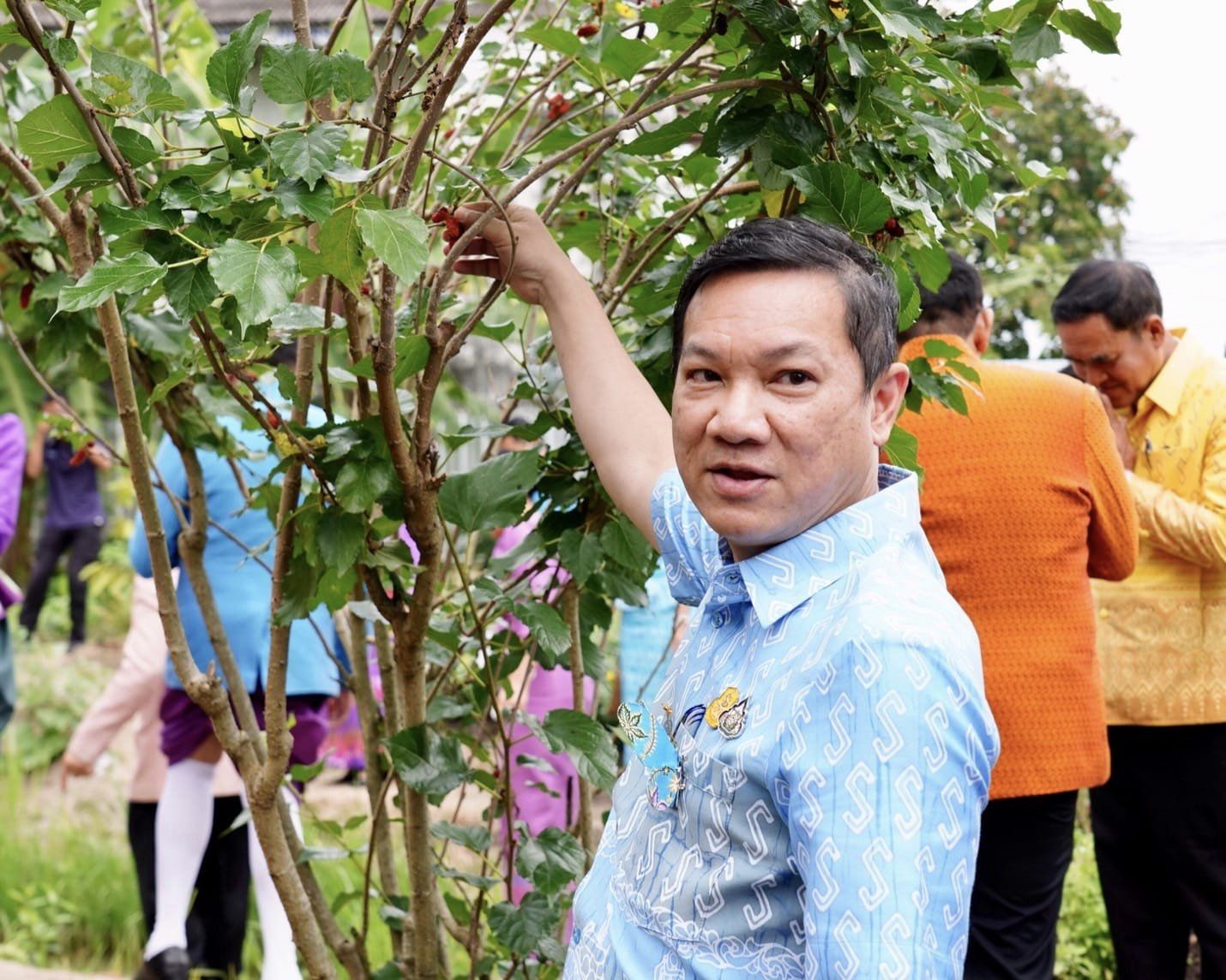 โครงการนำร่องการส่งเสริมและพัฒนาอาชีพตามแนวทางหลักปรัชญาของเศรษฐกิจพอเพียง บ้านไล่โว่ – สาละวะ กาญจนบุรี