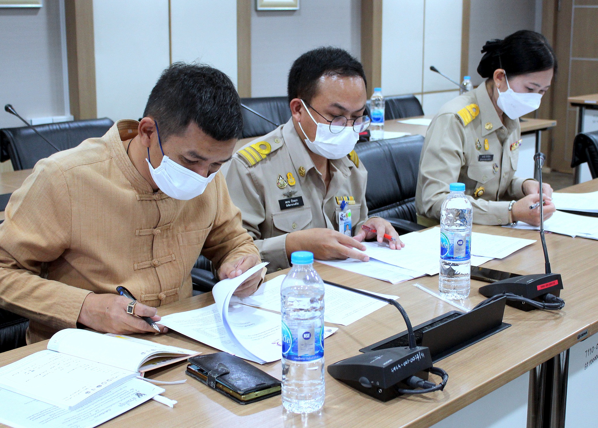 การประชุมคณะทำงานรับผิดชอบการดำเนินงานทอดผ้าป่าสมทบกองทุนพัฒนาเด็กชนบท ฯ