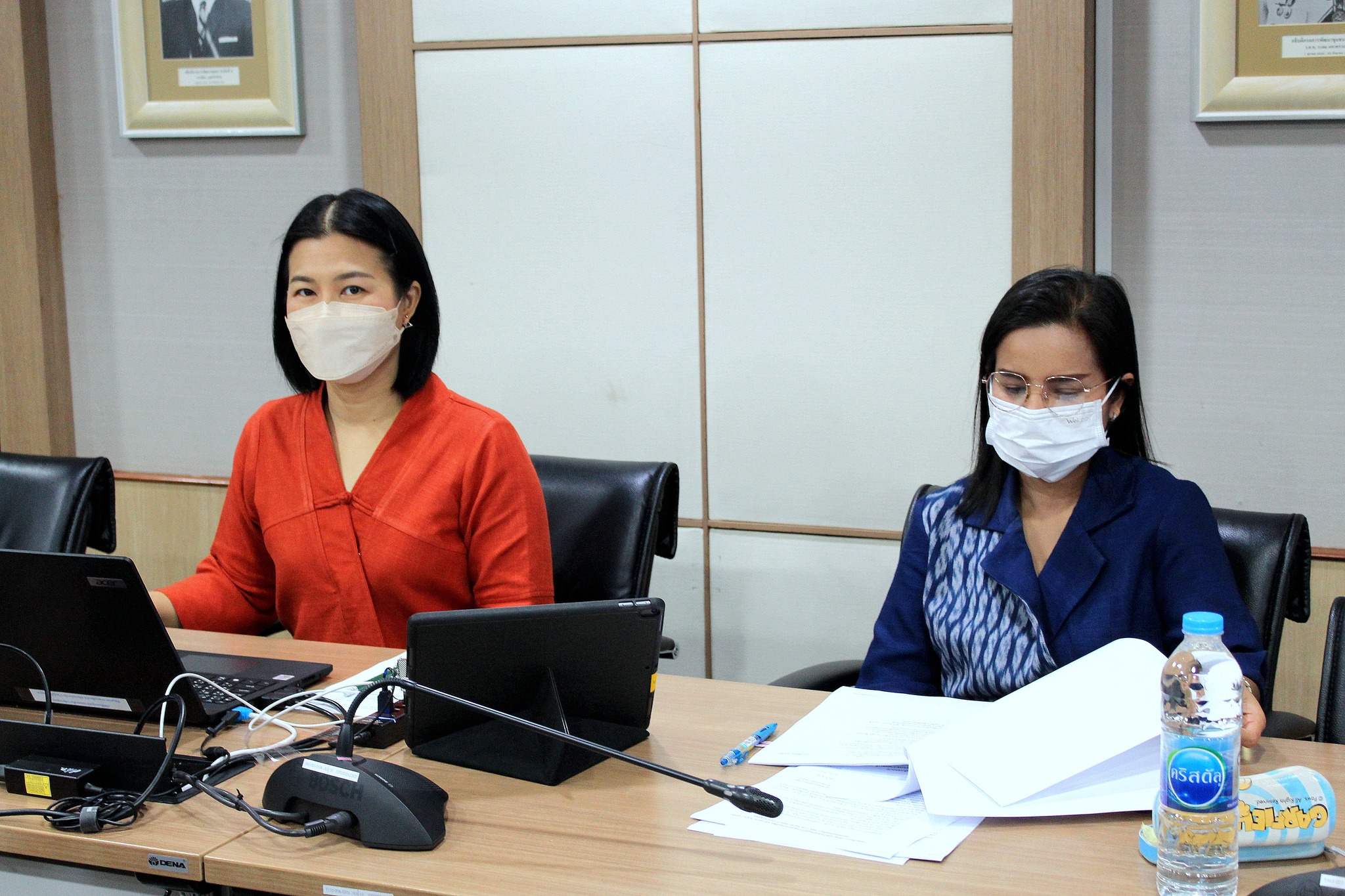 การประชุมคณะทำงานรับผิดชอบการดำเนินงานทอดผ้าป่าสมทบกองทุนพัฒนาเด็กชนบท ฯ