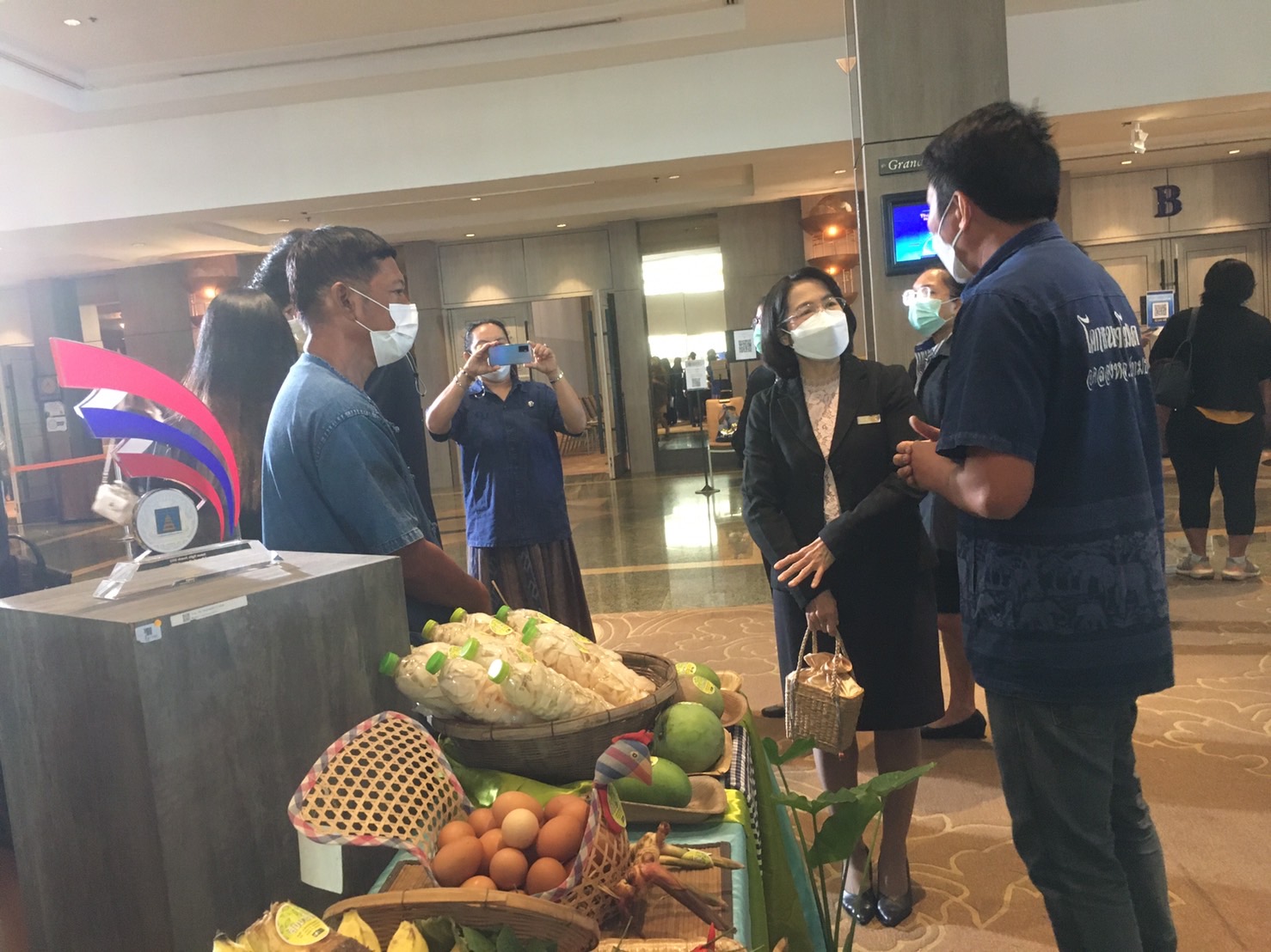 ร่วมจัดนิทรรศการภายในงานประกาศใช้แผนสิทธิมนุษยชนแห่งชาติ ฉบับที่ 5 (พ.ศ.2566 – 2570)