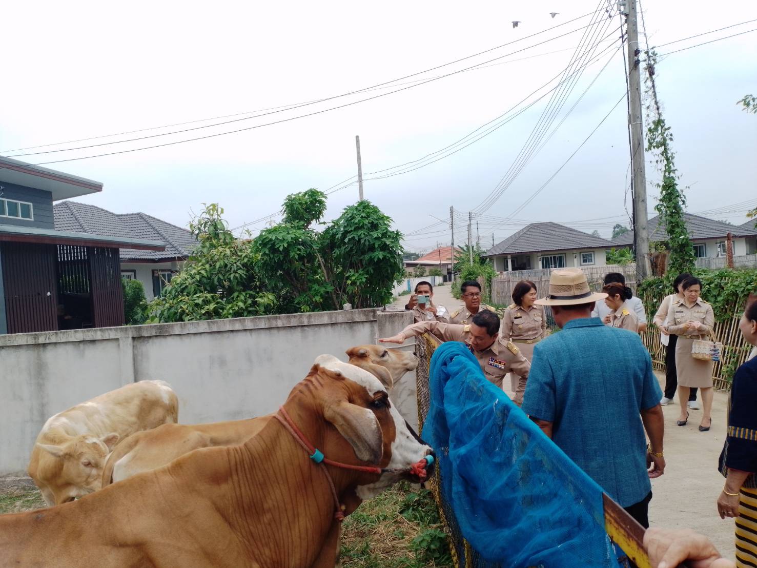 เยี่ยมชมศูนย์เรียนรู้โคก หนอง นา ป่าไผ่โมเดล จังหวัดเชียงใหม่