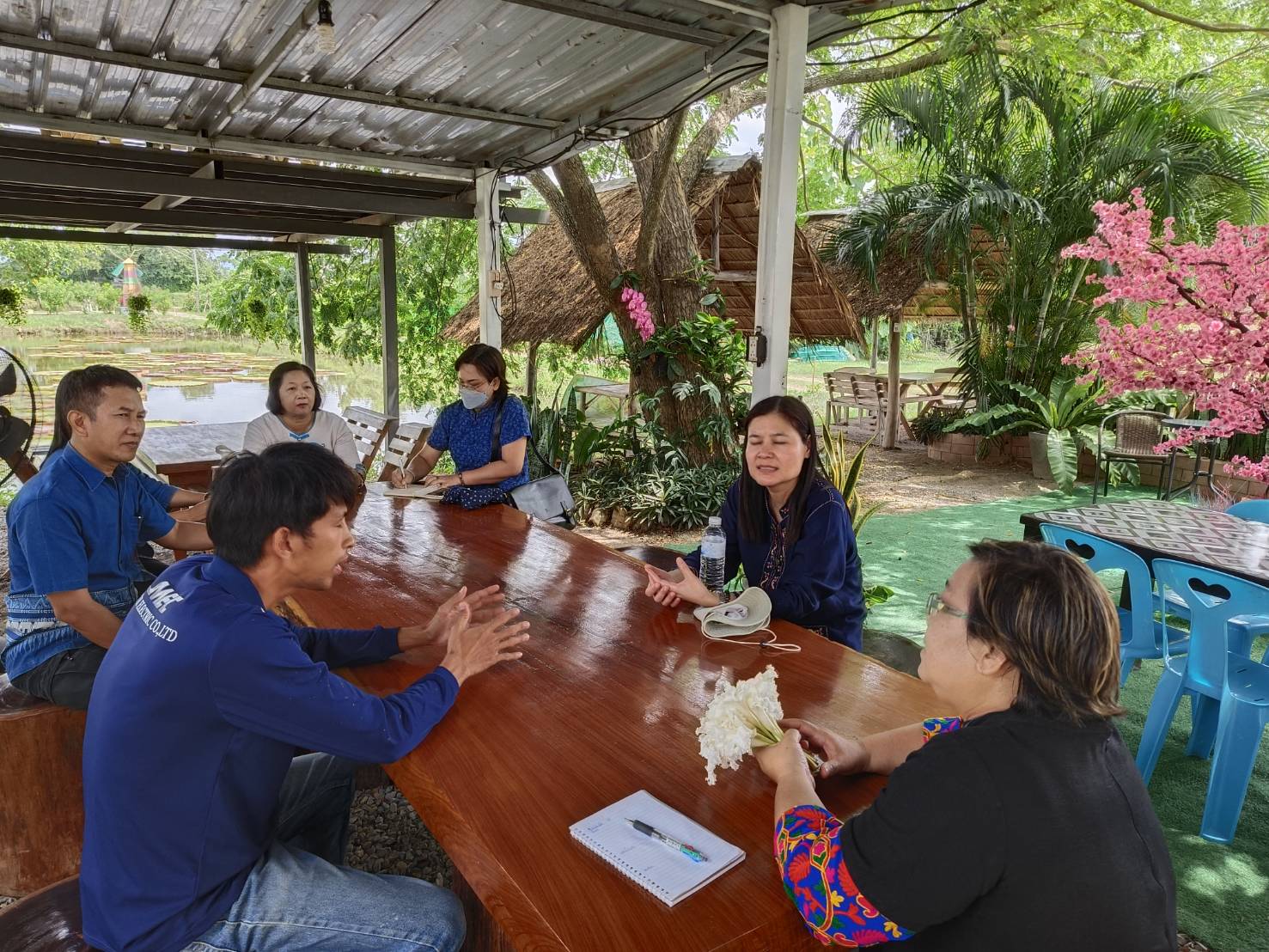 ลงพื้นที่ติดตามผลการดำเนินงานการขับเคลื่อนศูนย์ผู้นำจิตอาสาพัฒนาชุมชน