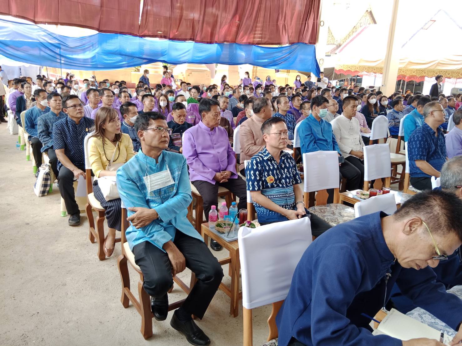 ปลัด มท. ลงพื้นที่ตรวจเยี่ยมให้กำลังใจกลุ่มผู้สูงอายุ เด็ก เยาวชน และภาคีเครือข่าย ณ วัดหัวฝาย จังหวัดเชียงราย เน้นย้ำ “นายอำเภอเป็นผู้มีบทบาทสำคัญในการบูรณาการทุกภาคส่วนขับเคลื่อนงานเพื่อบำบัดทุกข์ บำรุงสุข สร้างคุณภาพชีวิตที่ดีให้กับพี่น้องประชาชนอย่างยั่งยืน”