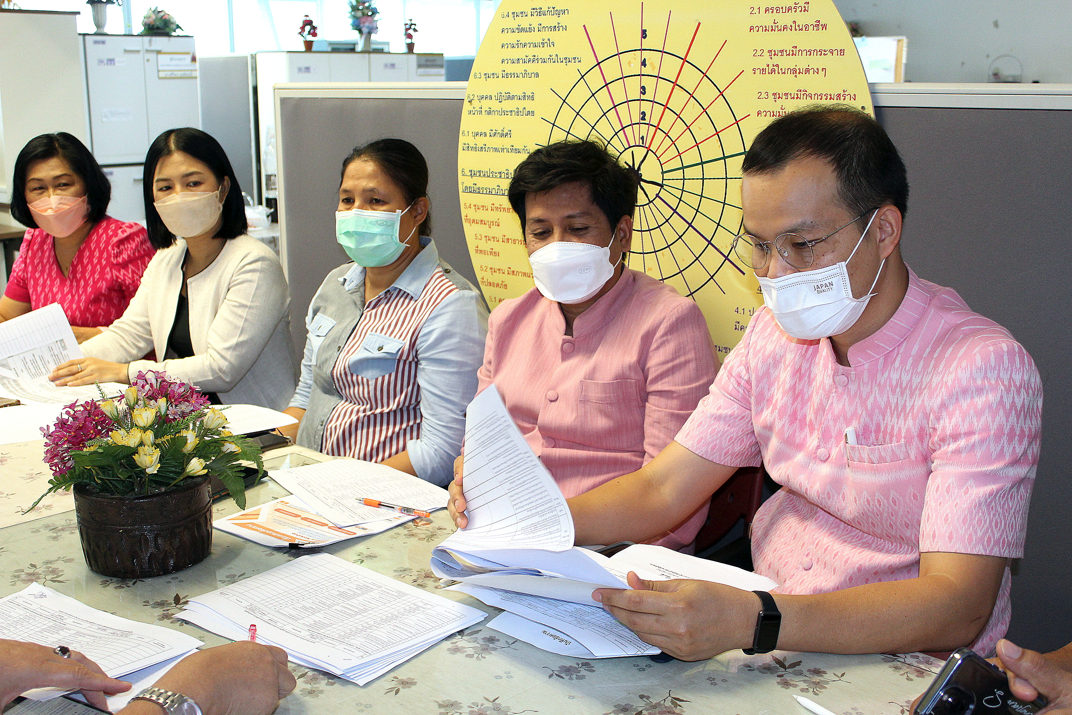 หารือแนวทางการพัฒนาการขับเคลื่อนงานพัฒนาชุมชนที่เกี่ยวข้องกับภารกิจของสำนักเสริมสร้างความเข้มแข็งชุมชน