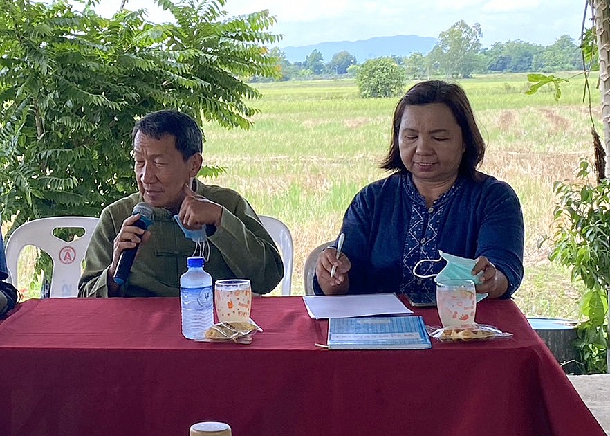 ลงพื้นที่ติดตามผลการดำเนินงานการขับเคลื่อนศูนย์ผู้นำจิตอาสาพัฒนาชุมชน จังหวัดลำปาง
