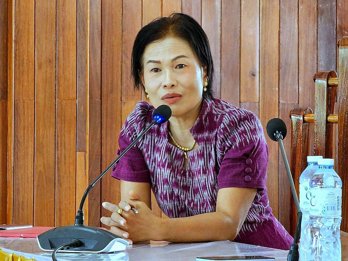 กรมการพัฒนาชุมชนสนับสนุนการดำเนินงานขับเคลื่อนการขจัดความยากจนคณะกรรมการพัฒนาสตรีจังหวัดเลย