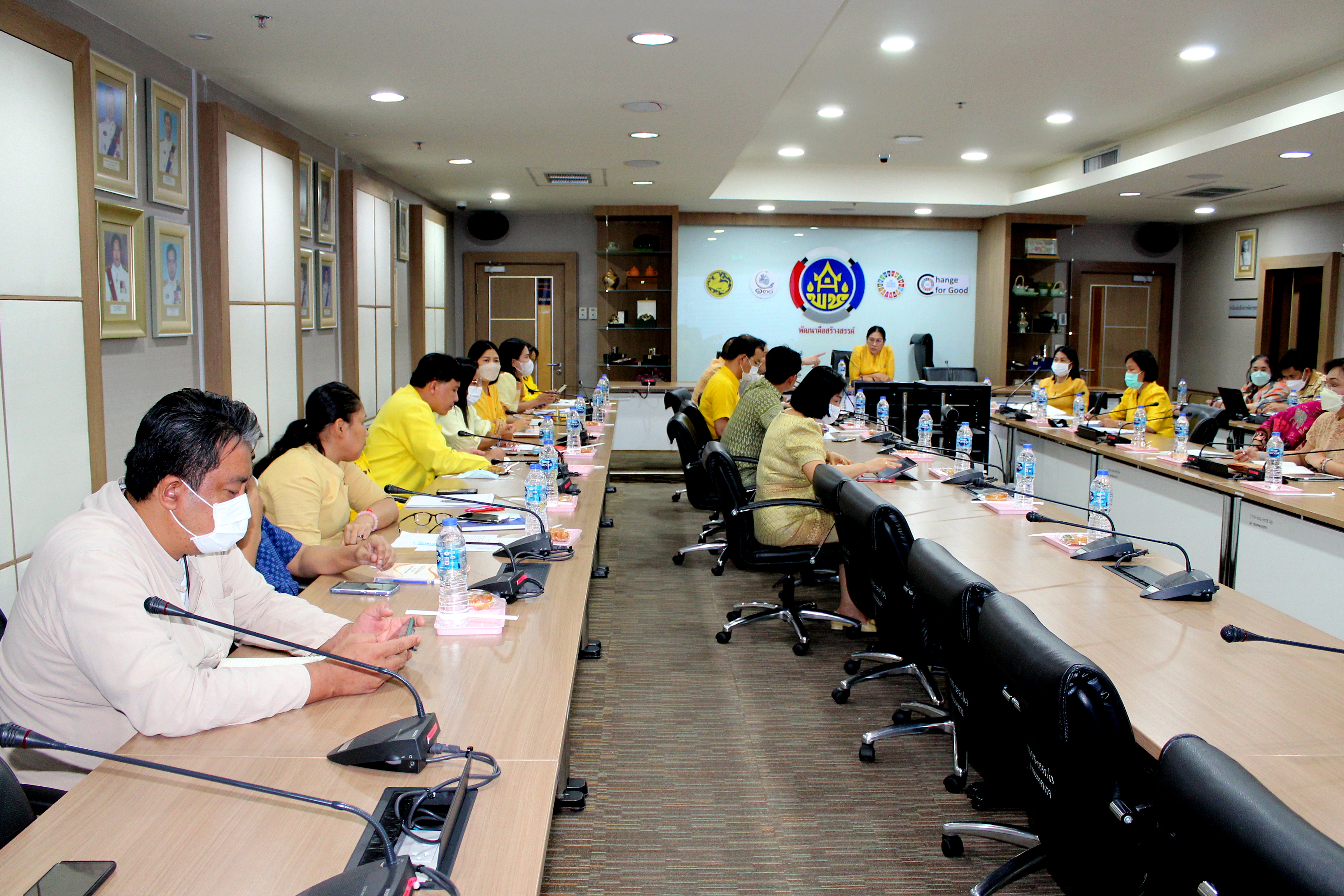การประชุมสำนักเสริมสร้างความเข้มแข็งชุมชน ครั้งที่ 7/2566