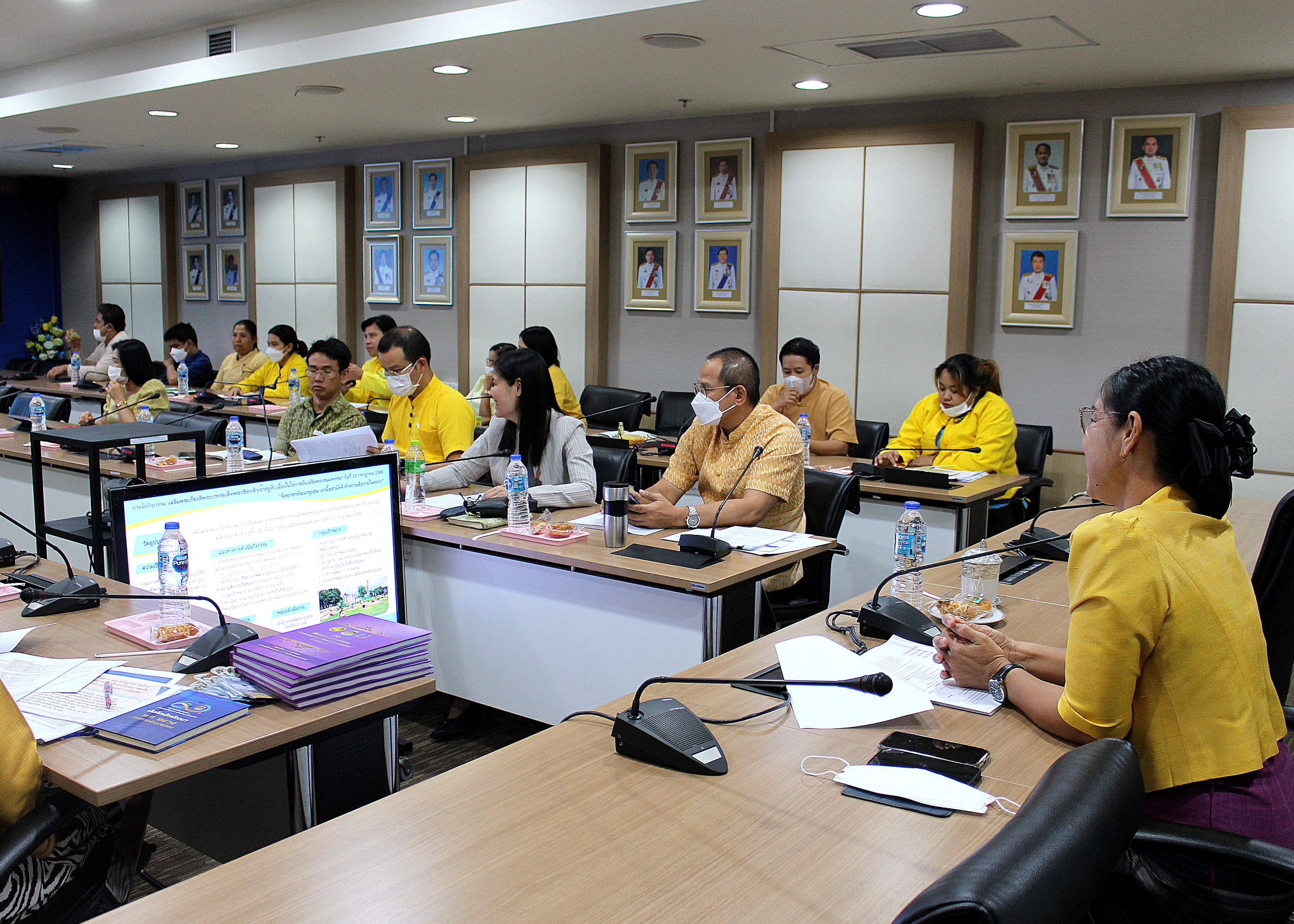 การประชุมสำนักเสริมสร้างความเข้มแข็งชุมชน ครั้งที่ 7/2566