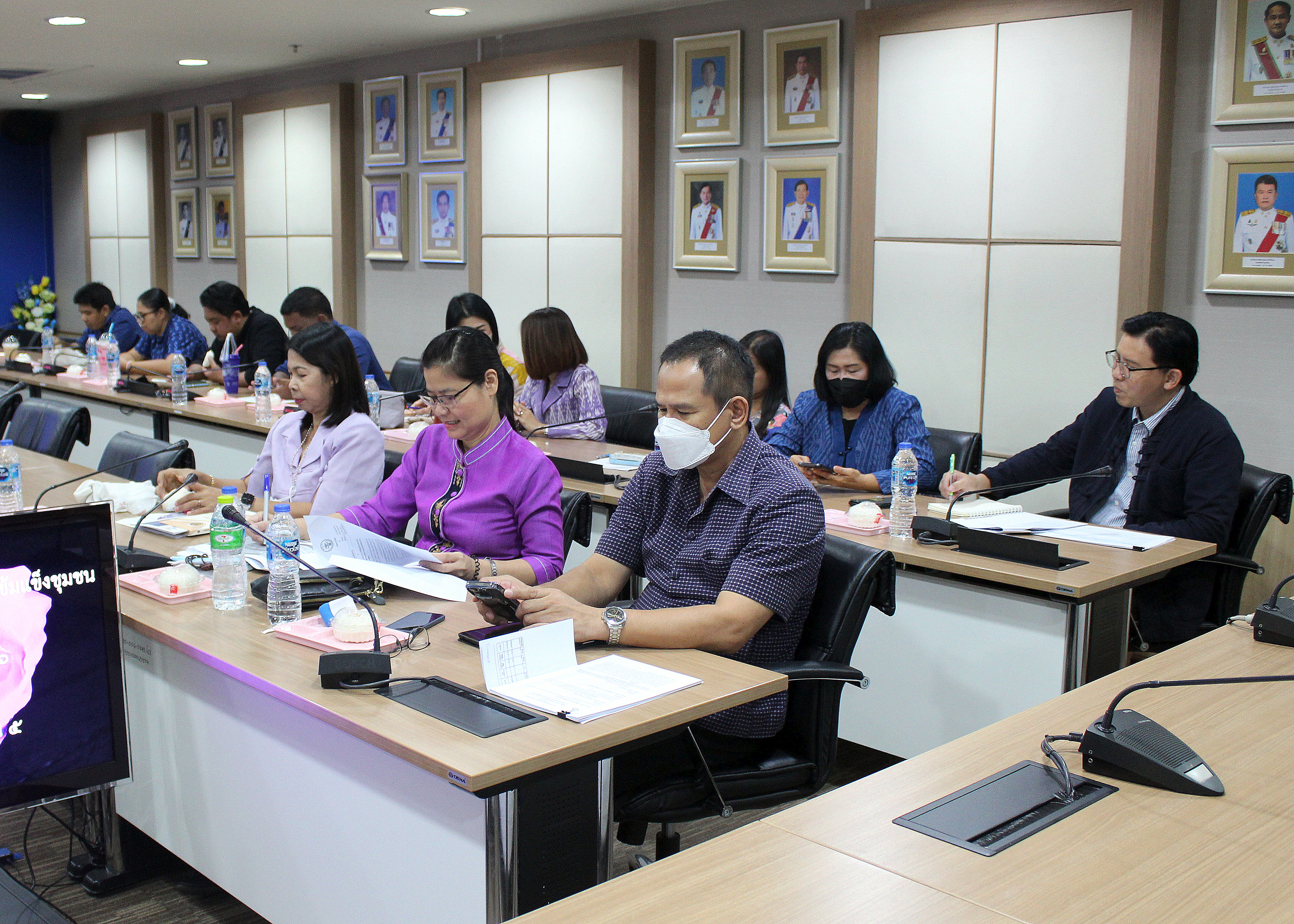 ประชุมสำนักเสริมสร้างความเข้มแข็งชุมชน ครั้งที่ 7/2566