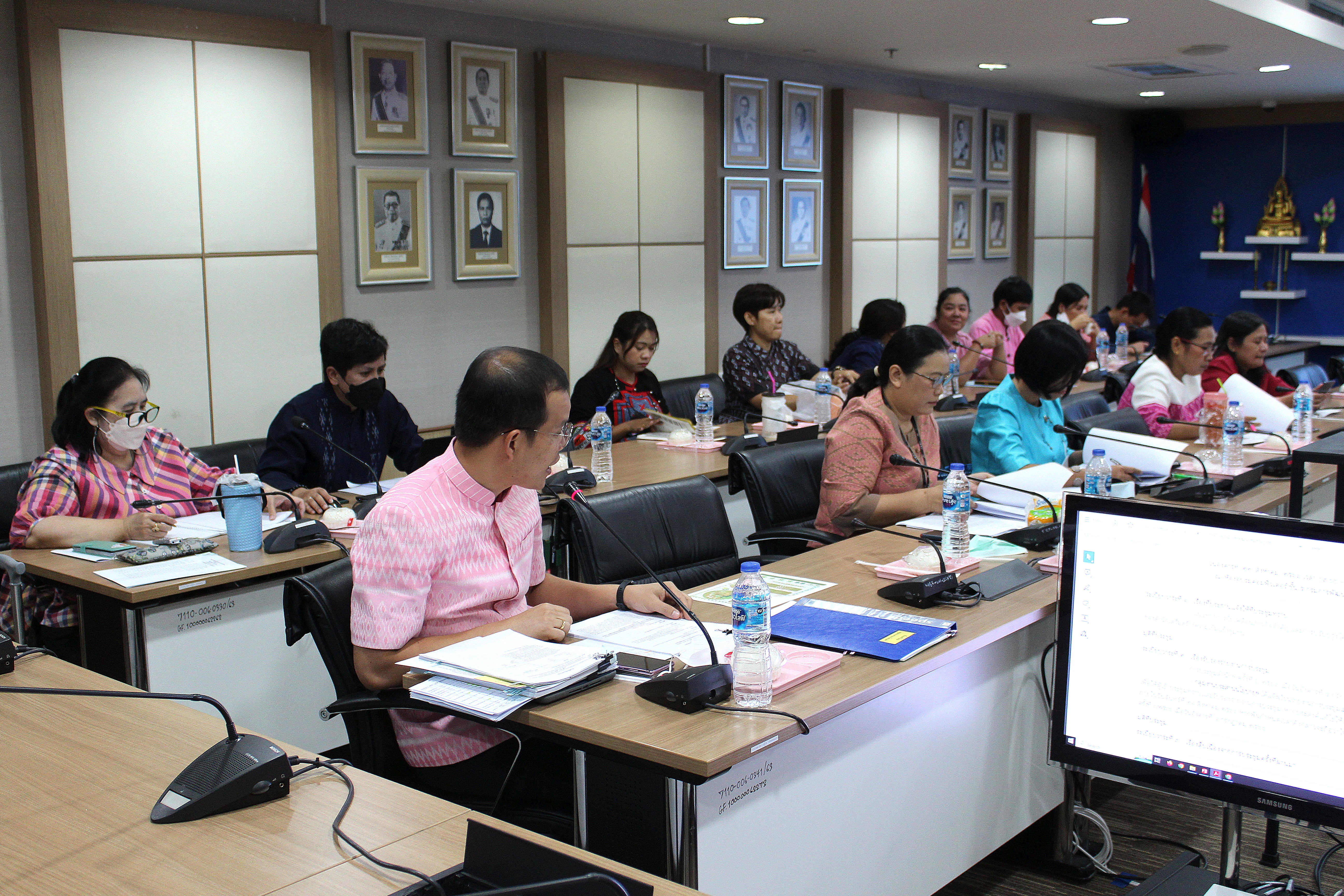 ประชุมสำนักเสริมสร้างความเข้มแข็งชุมชน ครั้งที่ 7/2566