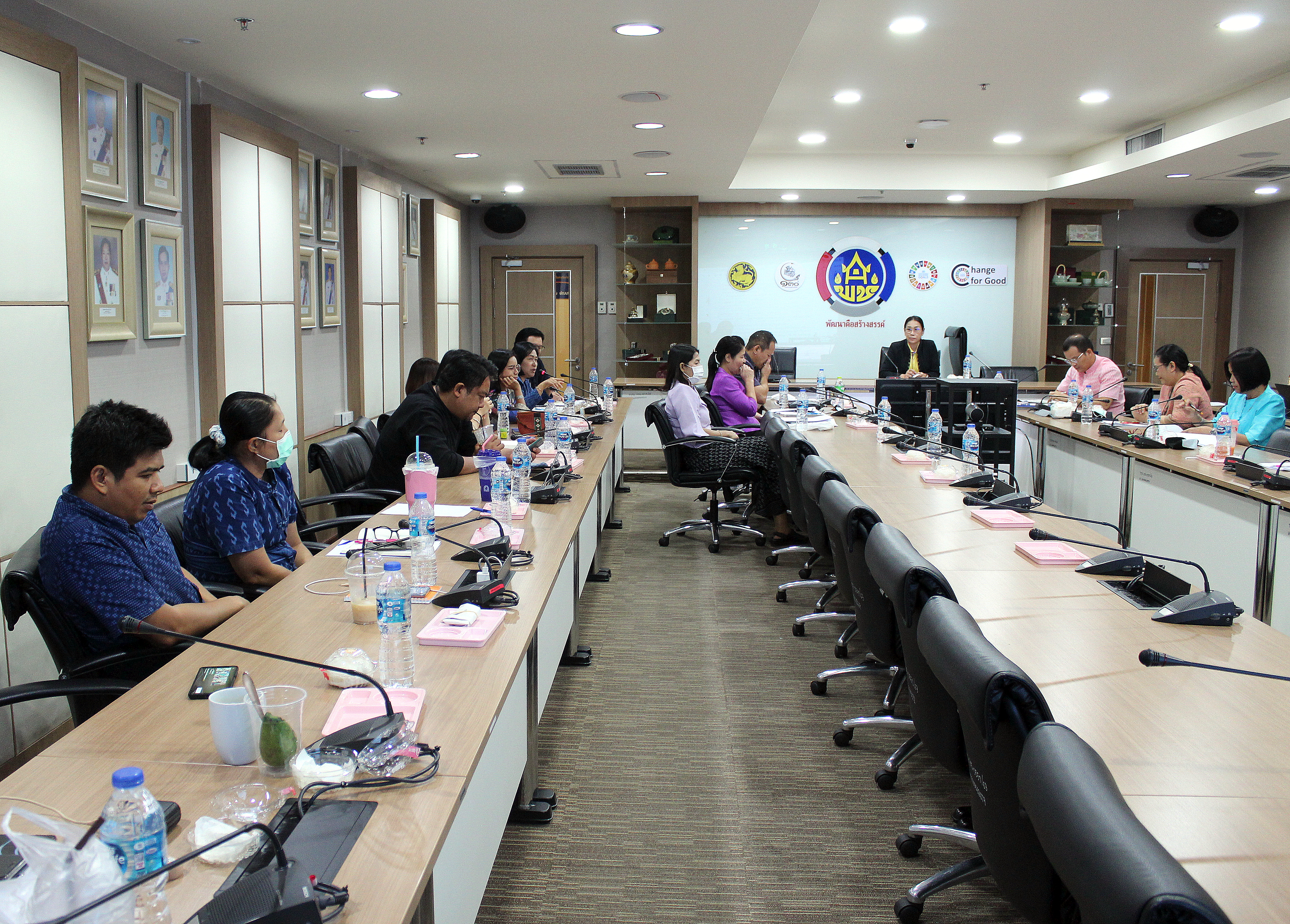 ประชุมสำนักเสริมสร้างความเข้มแข็งชุมชน ครั้งที่ 7/2566