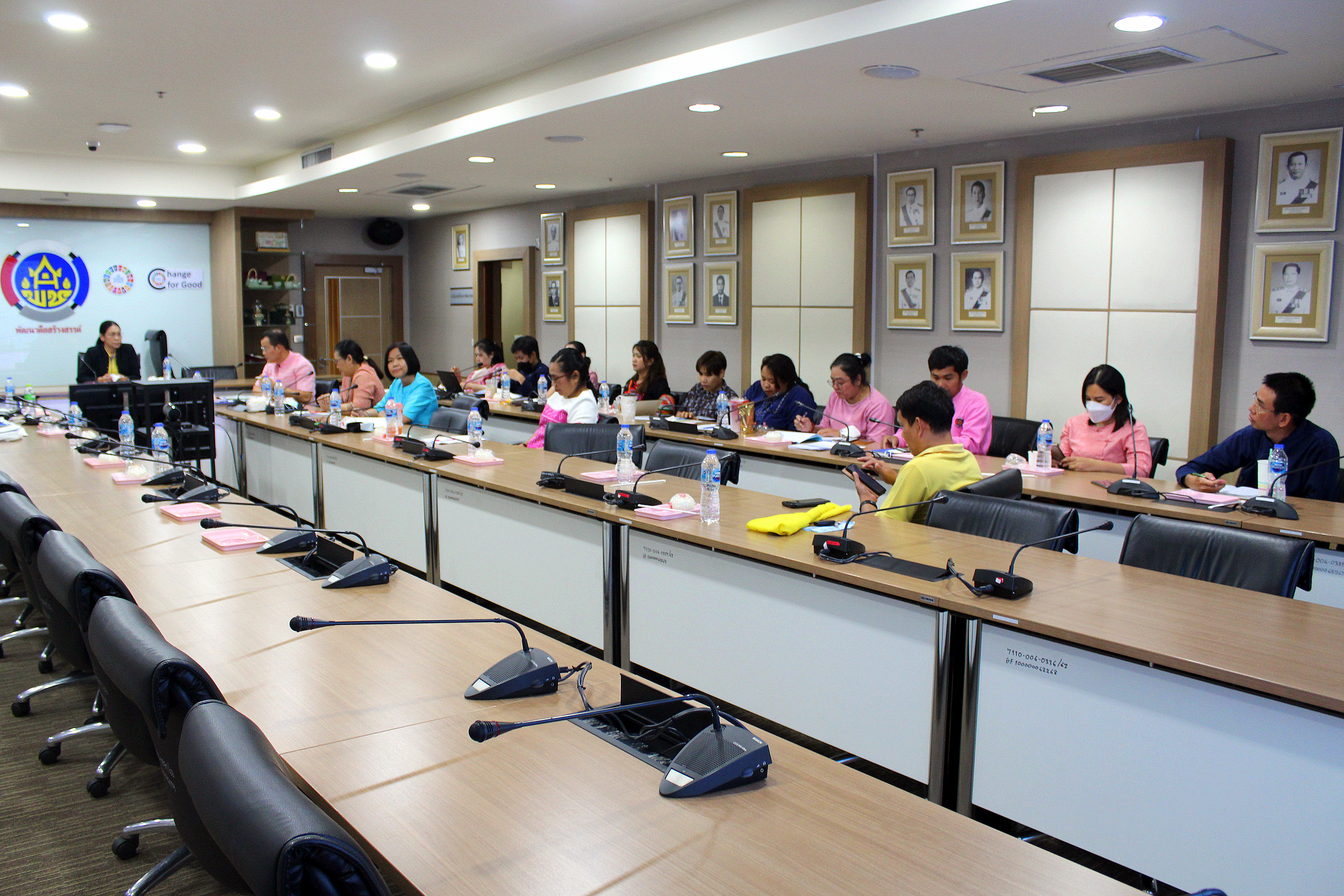 ประชุมสำนักเสริมสร้างความเข้มแข็งชุมชน ครั้งที่ 7/2566