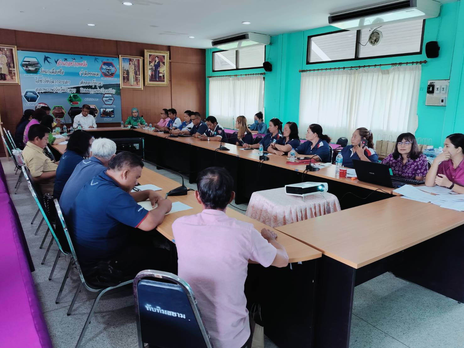 ร่วมประชุมสนับสนุนการปฏิบัติงานตามภารกิจ กรมการพัฒนาชุมชน