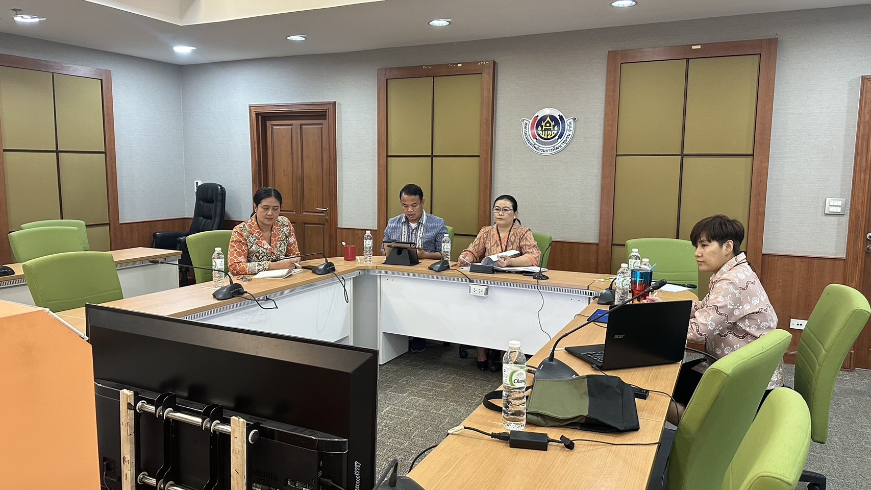 ซักซ้อมการขับเคลื่อนโครงการสร้างความปรองดองสมานฉันท์ โดยใช้หลักธรรมทางพระพุทธศาสนา “หมู่บ้านรักษาศีล 5 ขยายผลสู่หมู่บ้านศีลธรรม”