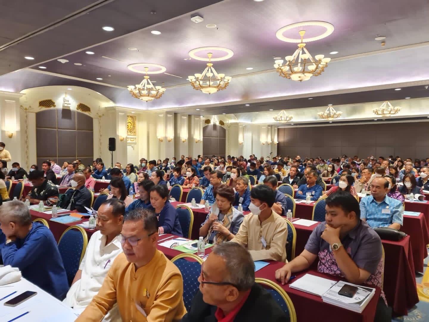 การประชุมเชิงปฏิบัติการพัฒนาศักยภาพเครือข่ายศูนย์การเรียนรู้การพัฒนาคุณภาพชีวิตตามหลักทฤษฎีใหม่ ประยุกต์สู่ “โคก หนอง นา โมเดล”