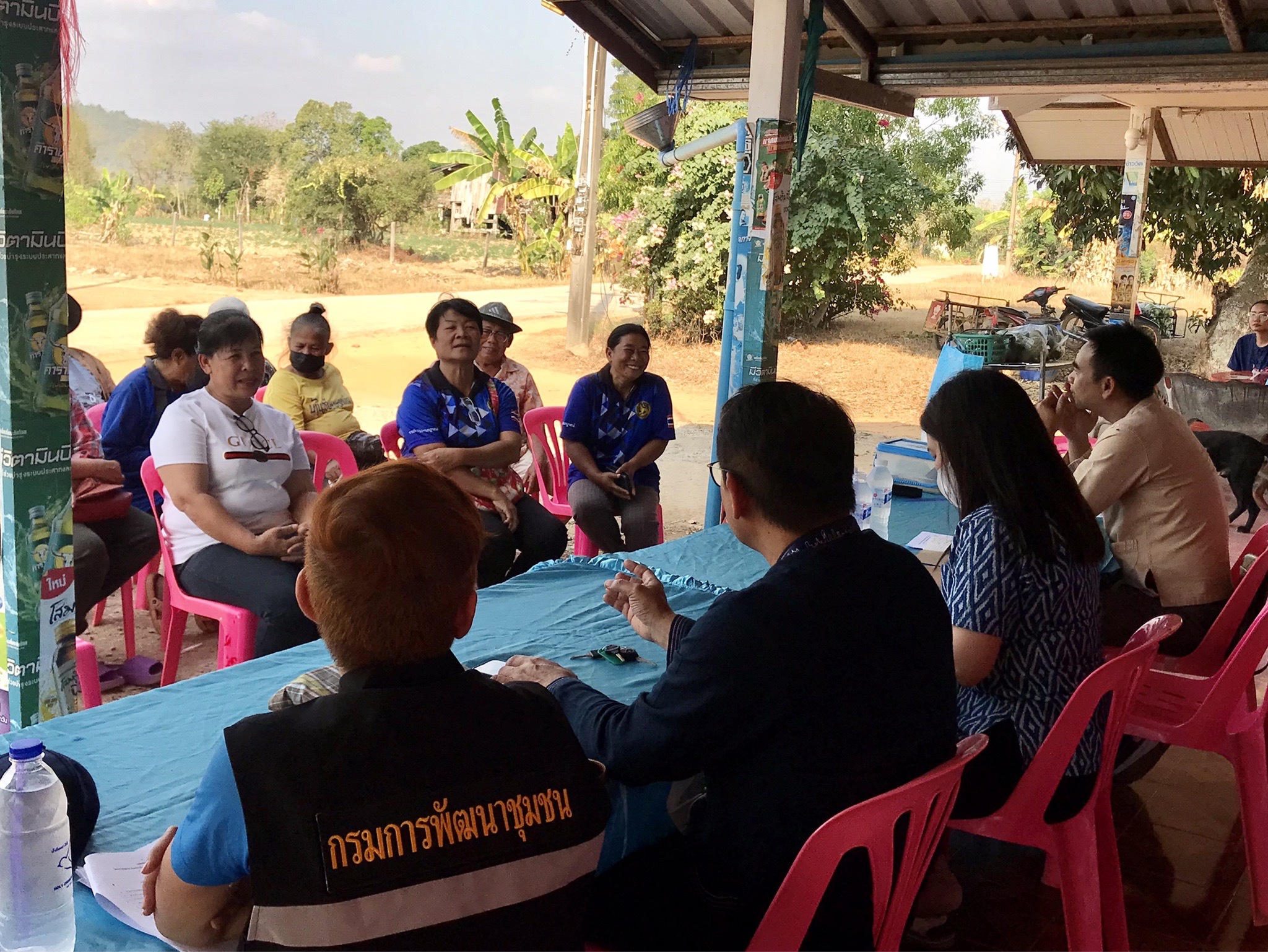 โครงการพัชรสุธาคชานุรักษ์ กิจกรรมสนับสนุนการพัฒนาหมู่บ้านคนรักษ์ช้าง ในพื้นที่จังหวัดสระแก้ว
