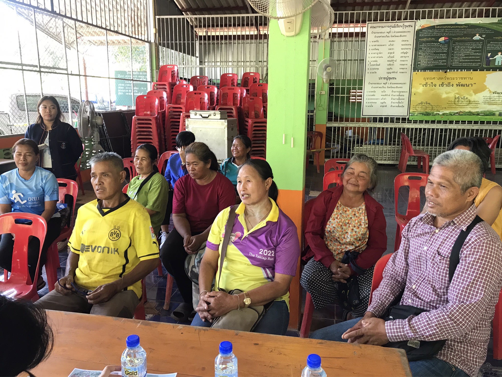 โครงการพัชรสุธาคชานุรักษ์ กิจกรรมสนับสนุนการพัฒนาหมู่บ้านคนรักษ์ช้าง จังหวัดฉะเชิงเทรา