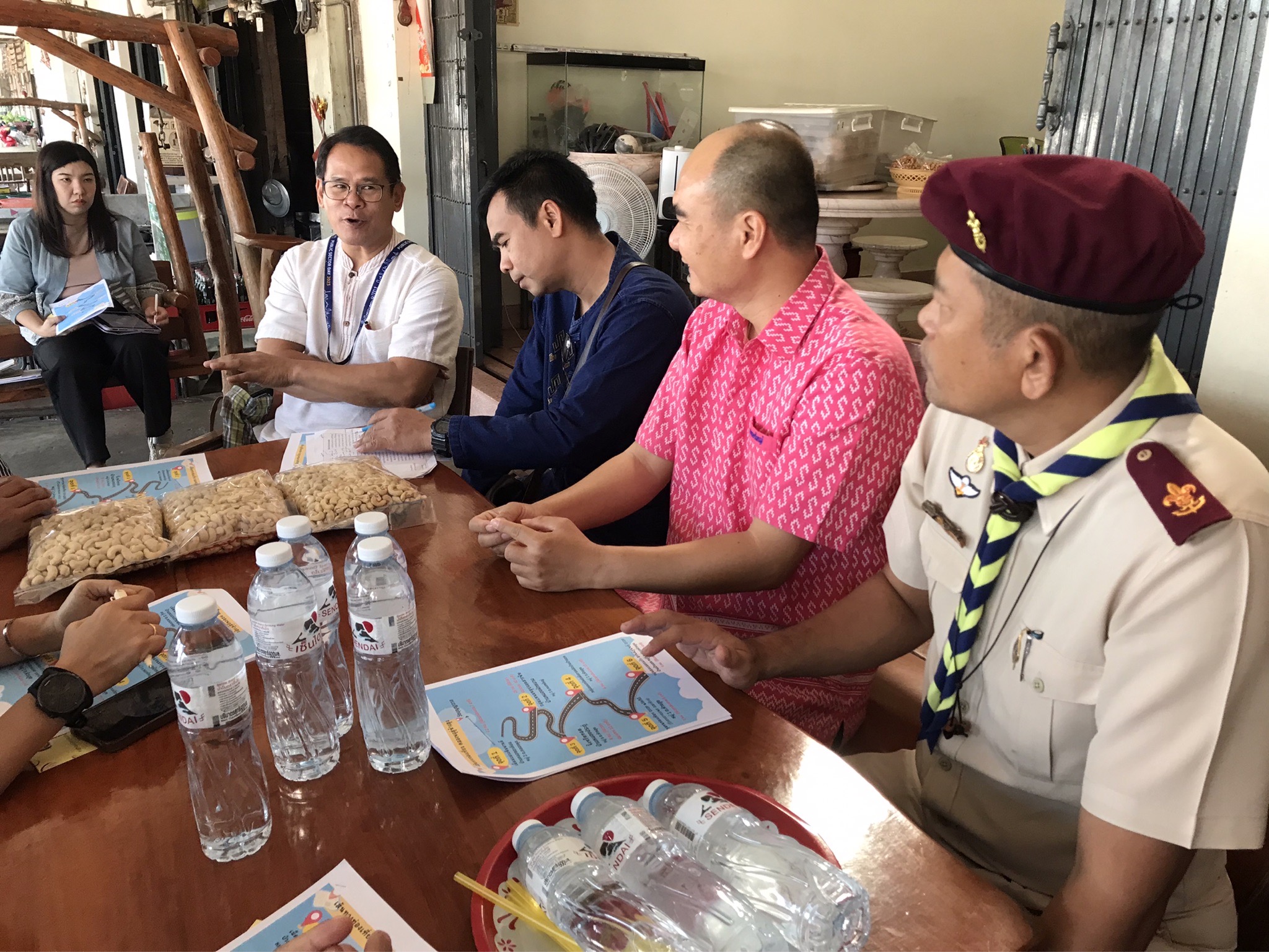 โครงการพัชรสุธาคชานุรักษ์ กิจกรรมสนับสนุนการพัฒนาหมู่บ้านคนรักษ์ช้าง จังหวัดชลบุรี