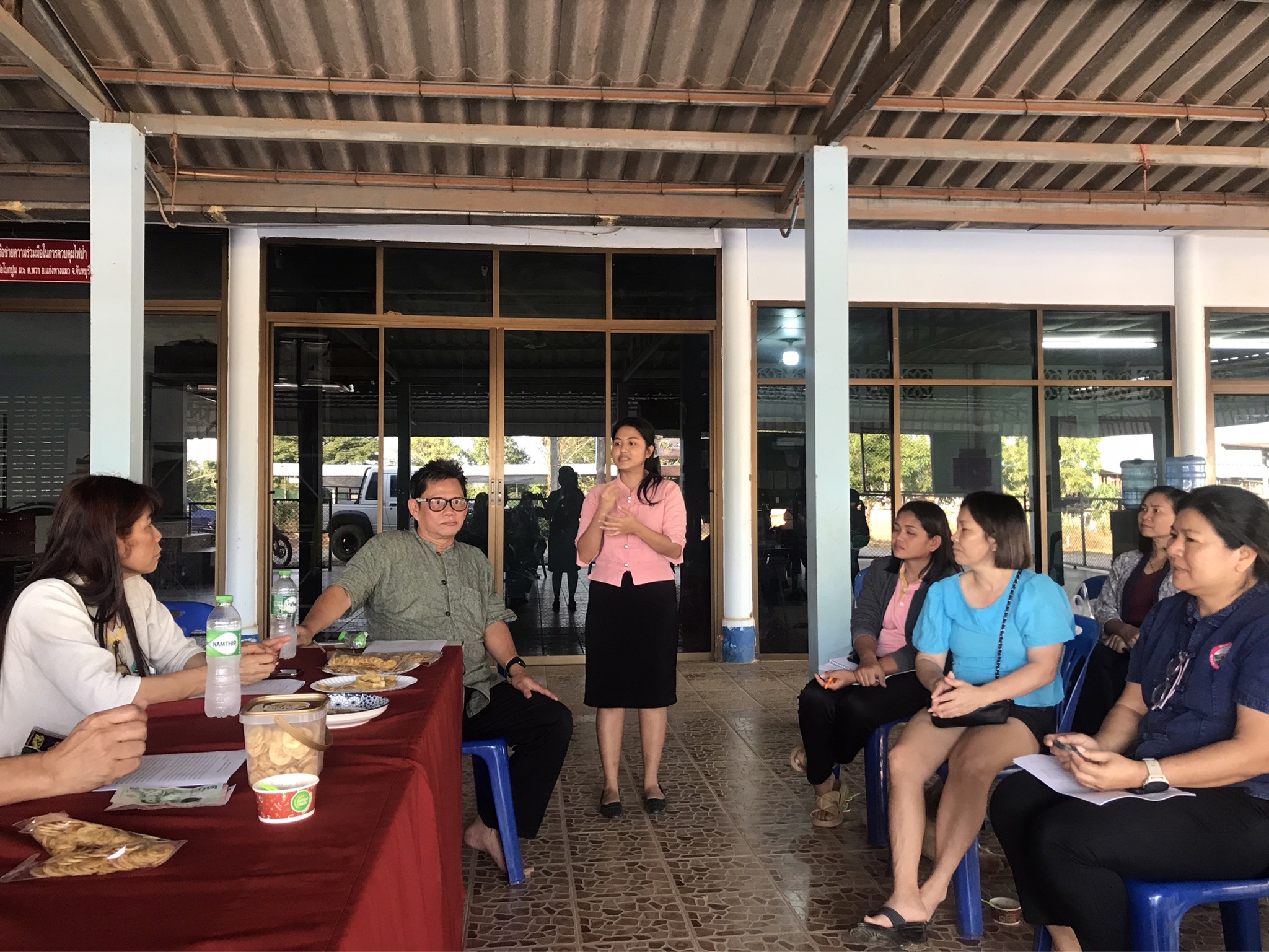 โครงการพัชรสุธาคชานุรักษ์ กิจกรรมสนับสนุนการพัฒนาหมู่บ้านคนรักษ์ช้าง จังหวัดจันทบุรี