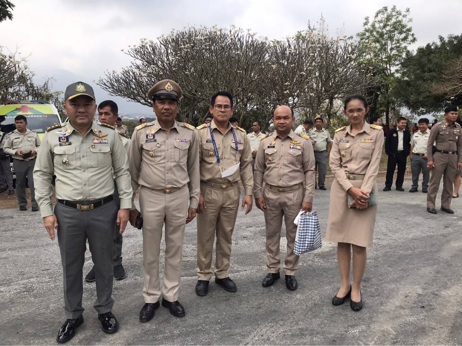 กรมการพัฒนาชุมชน ร่วมให้การต้อนรับประธานองคมนตรี ในการลงพื้นที่ตรวจเยี่ยมการดำเนินงาน โครงการพัชรสุธาคชานุรักษ์ ในพระบรมราชูปถัมภ์ ณ จังหวัดจันทบุรี