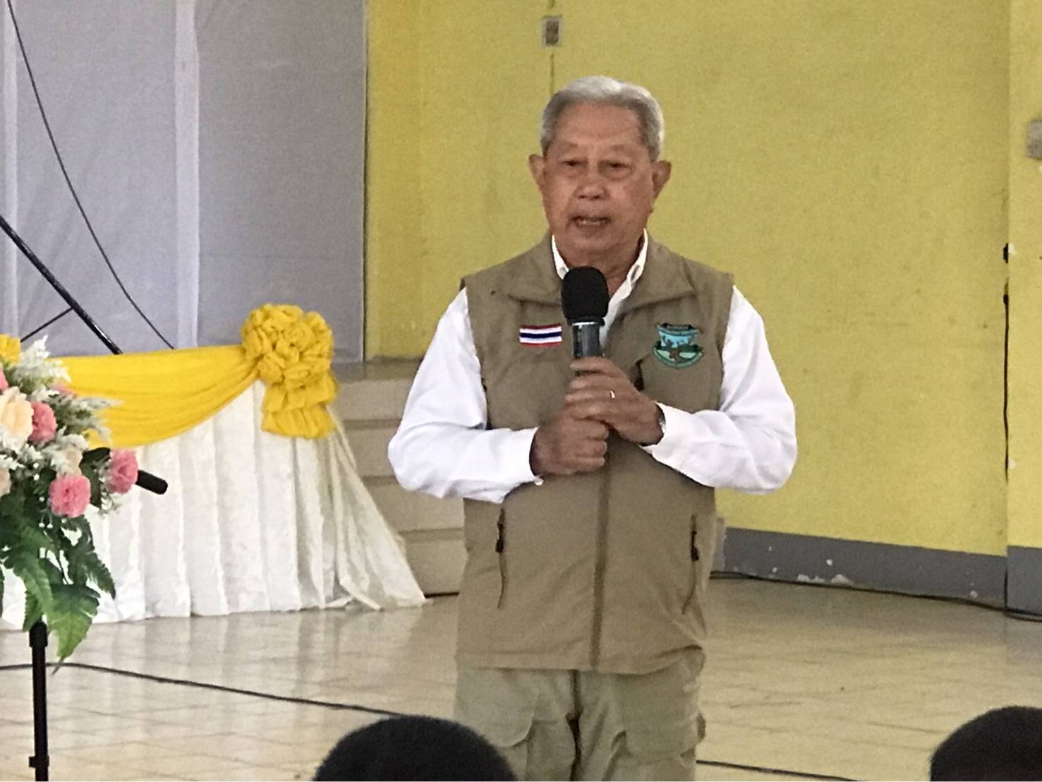 กรมการพัฒนาชุมชน ร่วมให้การต้อนรับประธานองคมนตรี ในการลงพื้นที่ตรวจเยี่ยมการดำเนินงาน โครงการพัชรสุธาคชานุรักษ์ ในพระบรมราชูปถัมภ์ ณ จังหวัดจันทบุรี