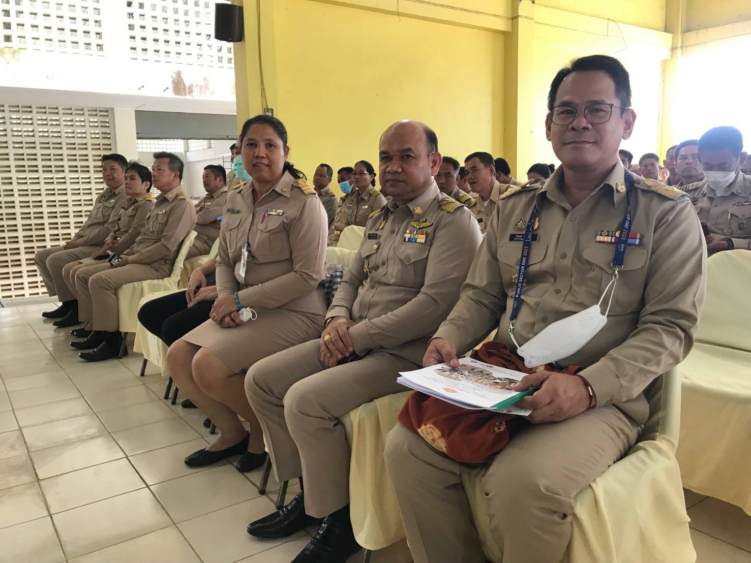 กรมการพัฒนาชุมชน ร่วมให้การต้อนรับประธานองคมนตรี ในการลงพื้นที่ตรวจเยี่ยมการดำเนินงาน โครงการพัชรสุธาคชานุรักษ์ ในพระบรมราชูปถัมภ์ ณ จังหวัดจันทบุรี