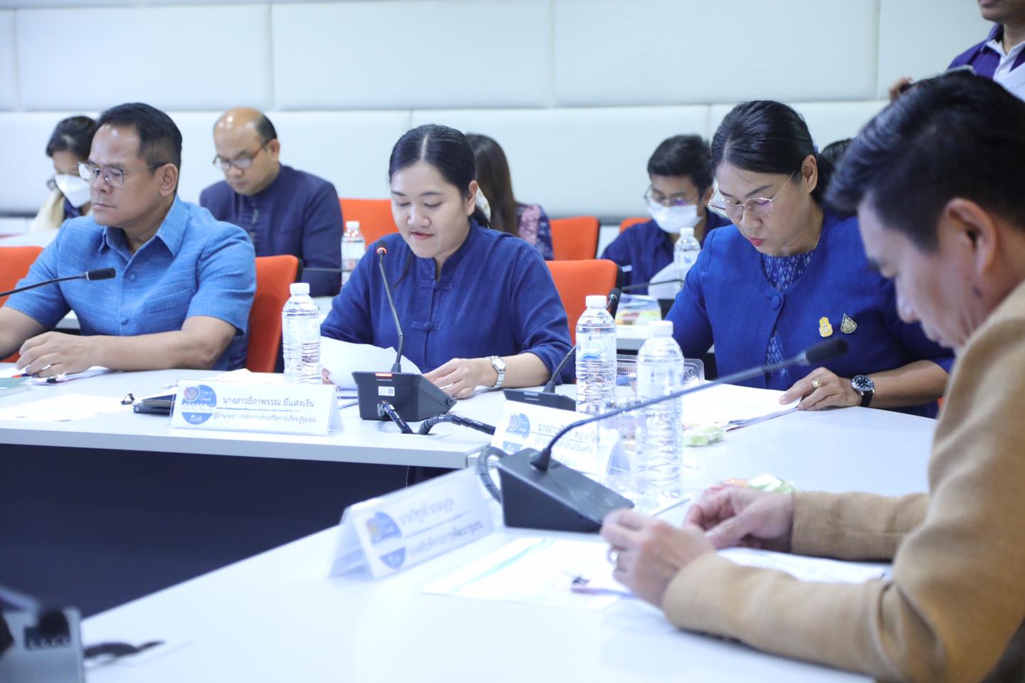 ประชุมคณะกรรมการอำนวยการและคณะทำงานขับเคลื่อนการพัฒนาศูนย์การเรียนรู้การพัฒนาคุณภาพชีวิตตามหลักทฤษฎีใหม่ ประยุกต์สู่ “โคก หนอง นา โมเดล” ครั้งที่ 1/2567
