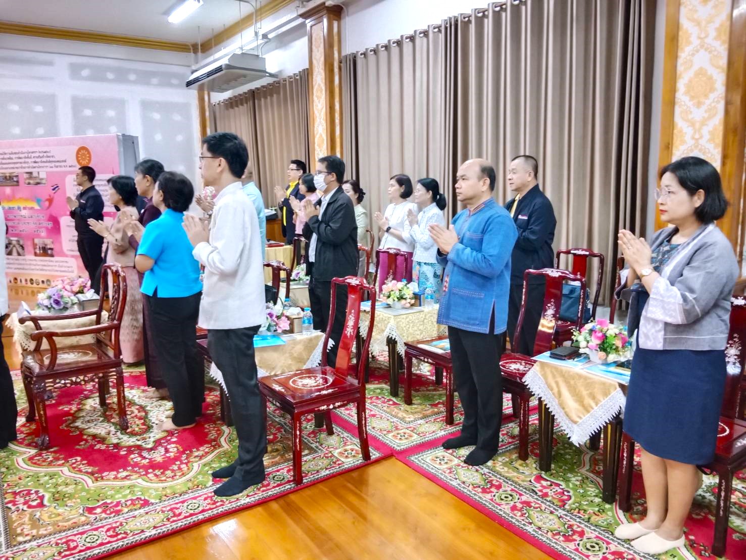 ประชุมคณะกรรมการโครงการวัด ประชา รัฐ สร้างสุข ประจำปี พ.ศ. 2567