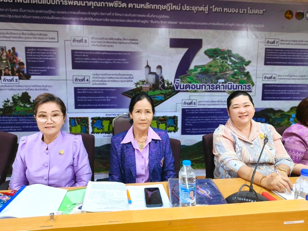 ประชุมคณะกรรมการสมาคมผู้นำสตรีพัฒนาชุมชนไทยครั้งที่1/ 2567