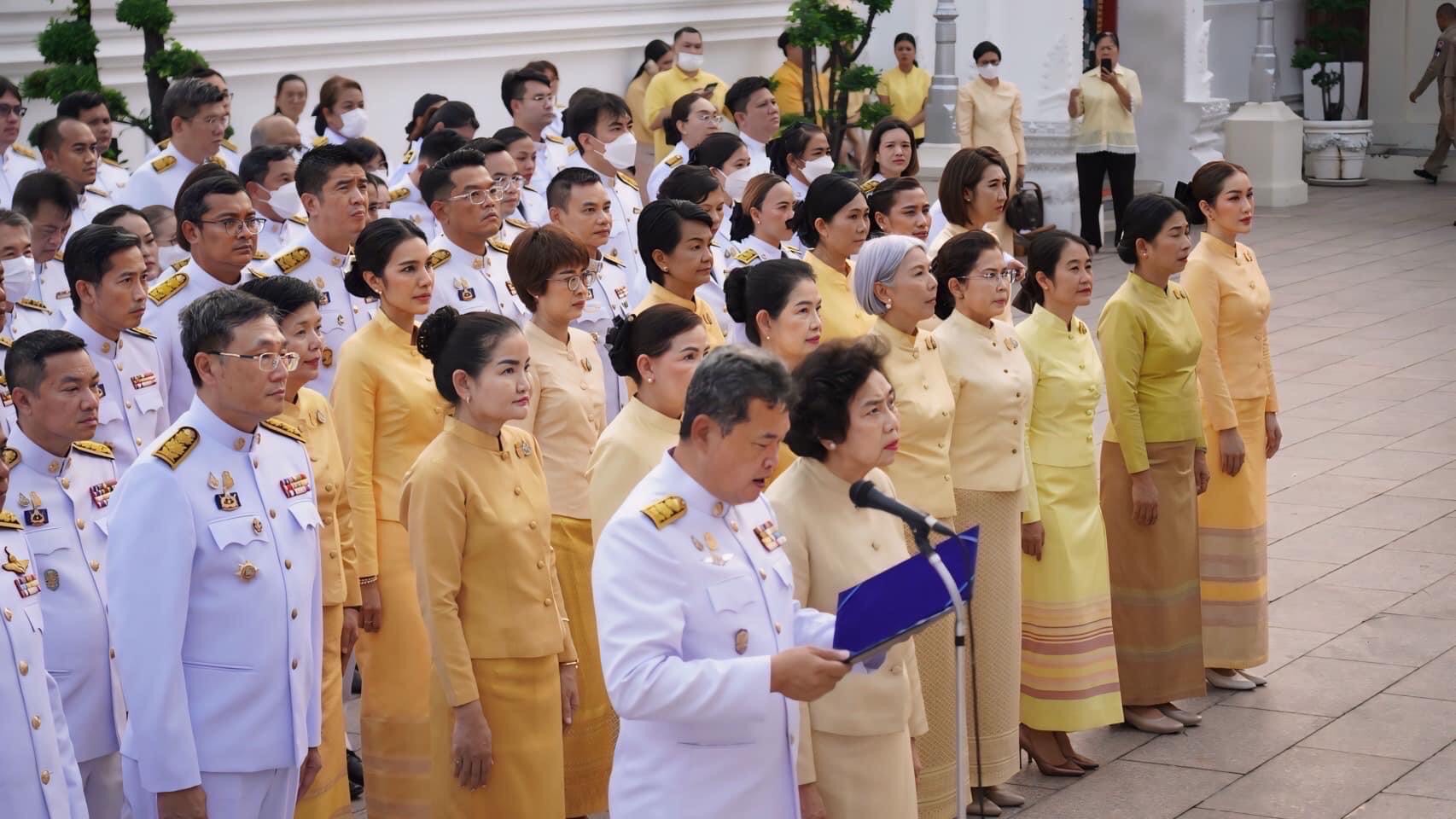 พช. พร้อมใจ ร่วมถวายความจงรักภักดีในกิจกรรมเฉลิมพระเกียรติพระบาทสมเด็จพระเจ้าอยู่หัว เนื่องในโอกาสวันฉัตรมงคล 4 พฤษภาคม 2567