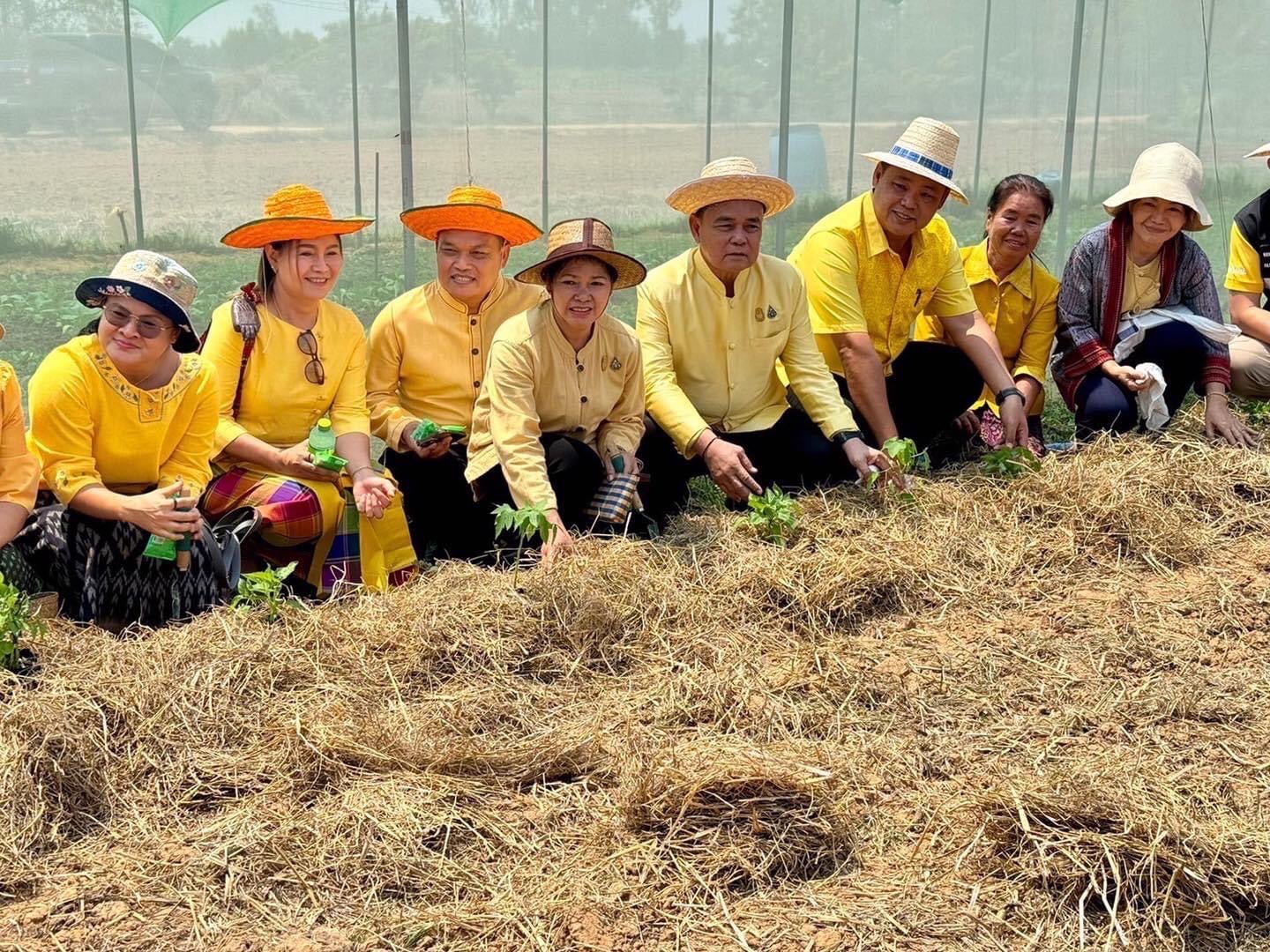 พช.ร้อยเอ็ด จัดกิจกรรม “เอามื้อสามัคคี  ทำความดี ถวายเป็นพระราชกุศล” เนื่องในโอกาสวันฉัตรมงคล วันที่ ๔ พฤษภาคม ๒๕๖๗