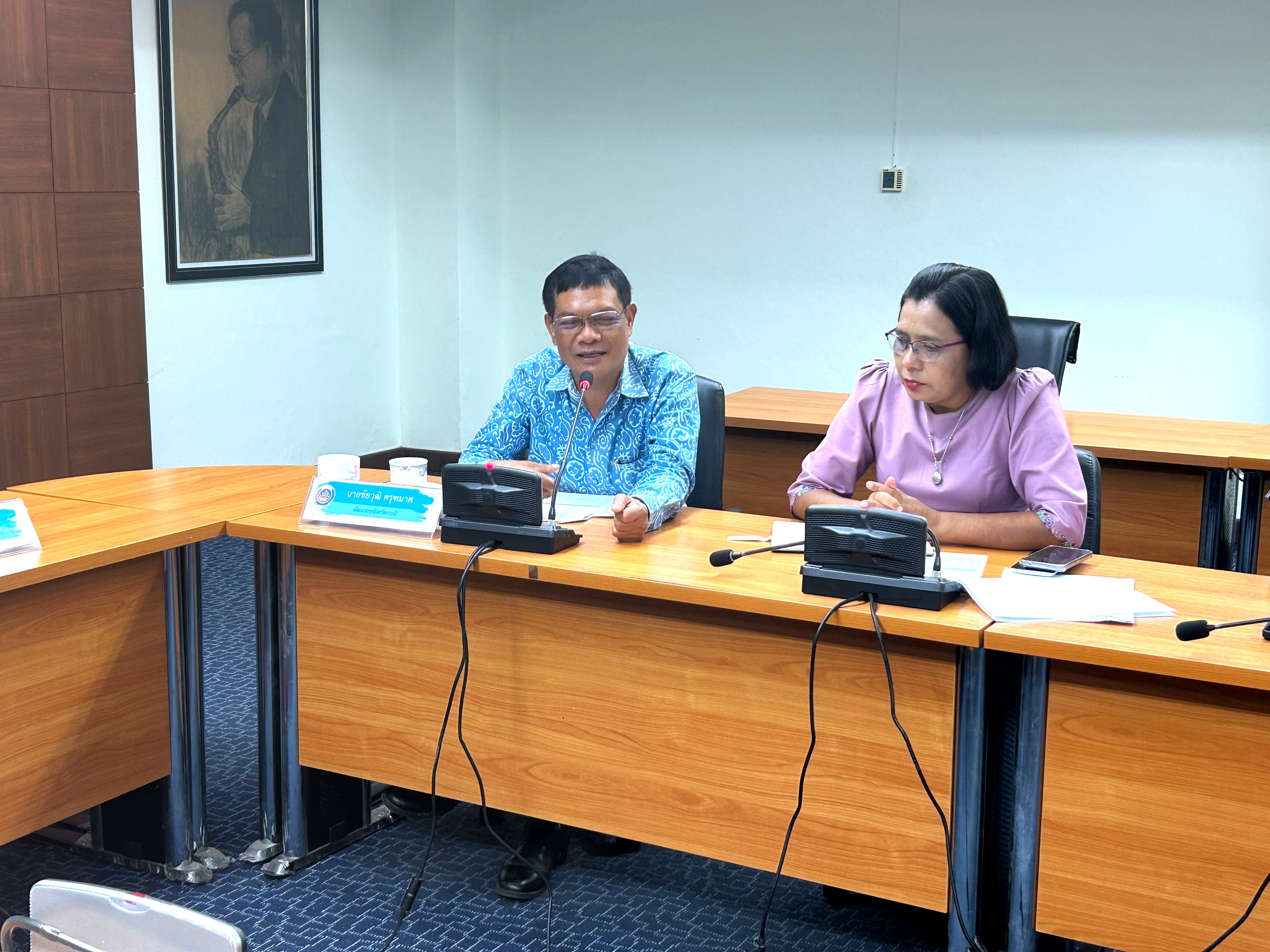 สสช.ลงพื้นที่ติดตามสนับสนุนการดำเนินงานศูนย์เรียนรู้การพัฒนาคุณภาพชีวิตตามหลักทฤษฎีใหม่ ประยุกต์สู่ “โคก หนอง นา” จังหวัดกระบี่