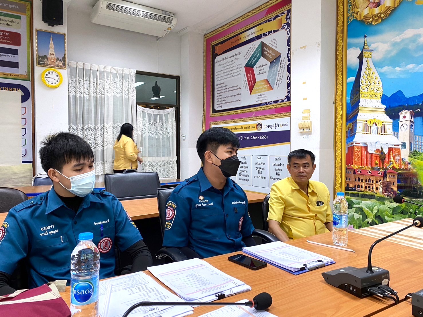 กรมการพัฒนาชุมชน ร่วมกับ มูลนิธิป่อเต็กตึ้ง ลงพื้นที่จัดเก็บข้อมูลครัวเรือนยากจนเป้าหมายสนับสนุนวัสดุอุปกรณ์ประกอบอาชีพ จังหวัดนครพนม