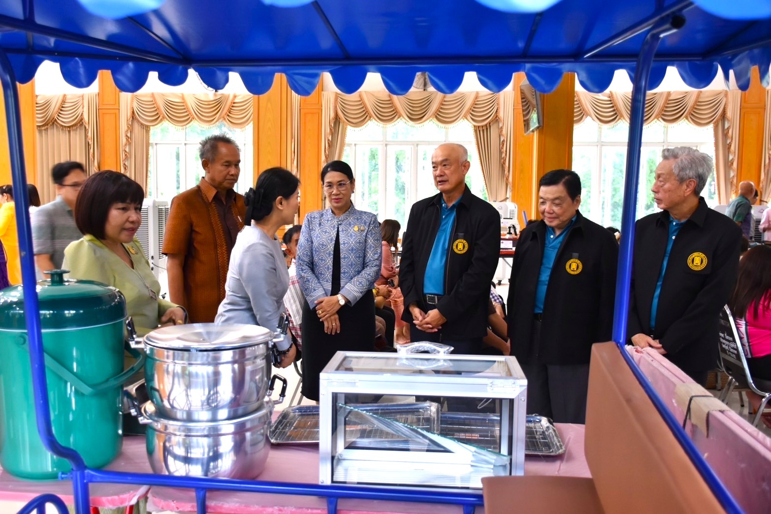 กรมการพัฒนาชุมชน ร่วมกับ มูลนิธิป่อเต็กตึ๊ง สร้างความมั่นคงด้านอาชีพเพื่อแก้ปัญหาความยากจน ระยะที่ 3 ภาคตะวันออกเฉียงเหนือ พื้นที่จังหวัดมหาสารคาม
