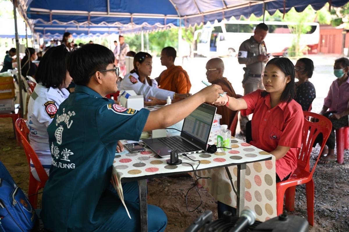 กรมการพัฒนาชุมชน ร่วมกับ มูลนิธิป่อเต็กตึ๊ง สร้างความมั่นคงด้านอาชีพเพื่อแก้ปัญหาความยากจน ระยะที่ 3 ภาคตะวันออกเฉียงเหนือ พื้นที่จังหวัดมหาสารคาม